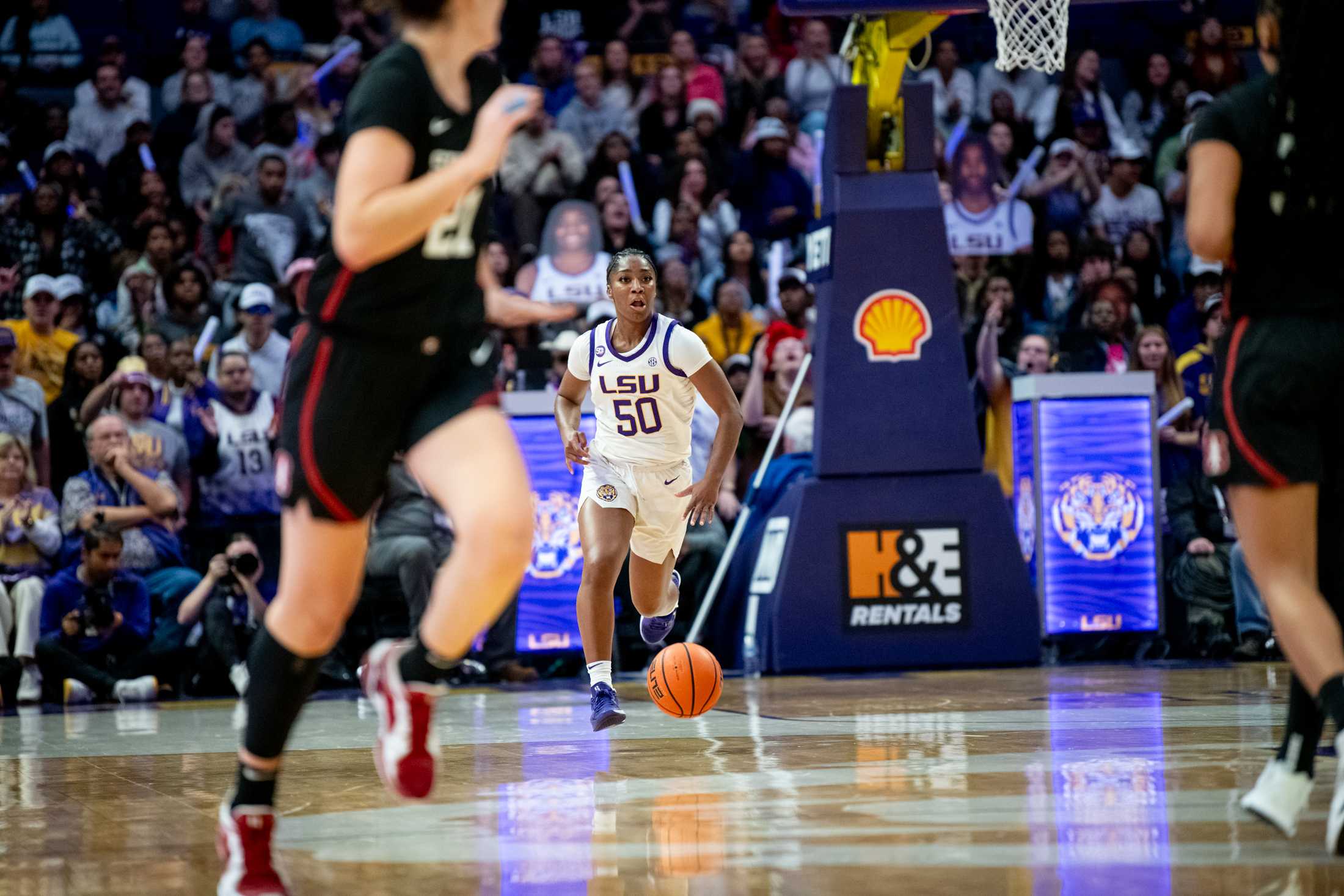 PHOTOS: LSU women's basketball beats Stanford in overtime