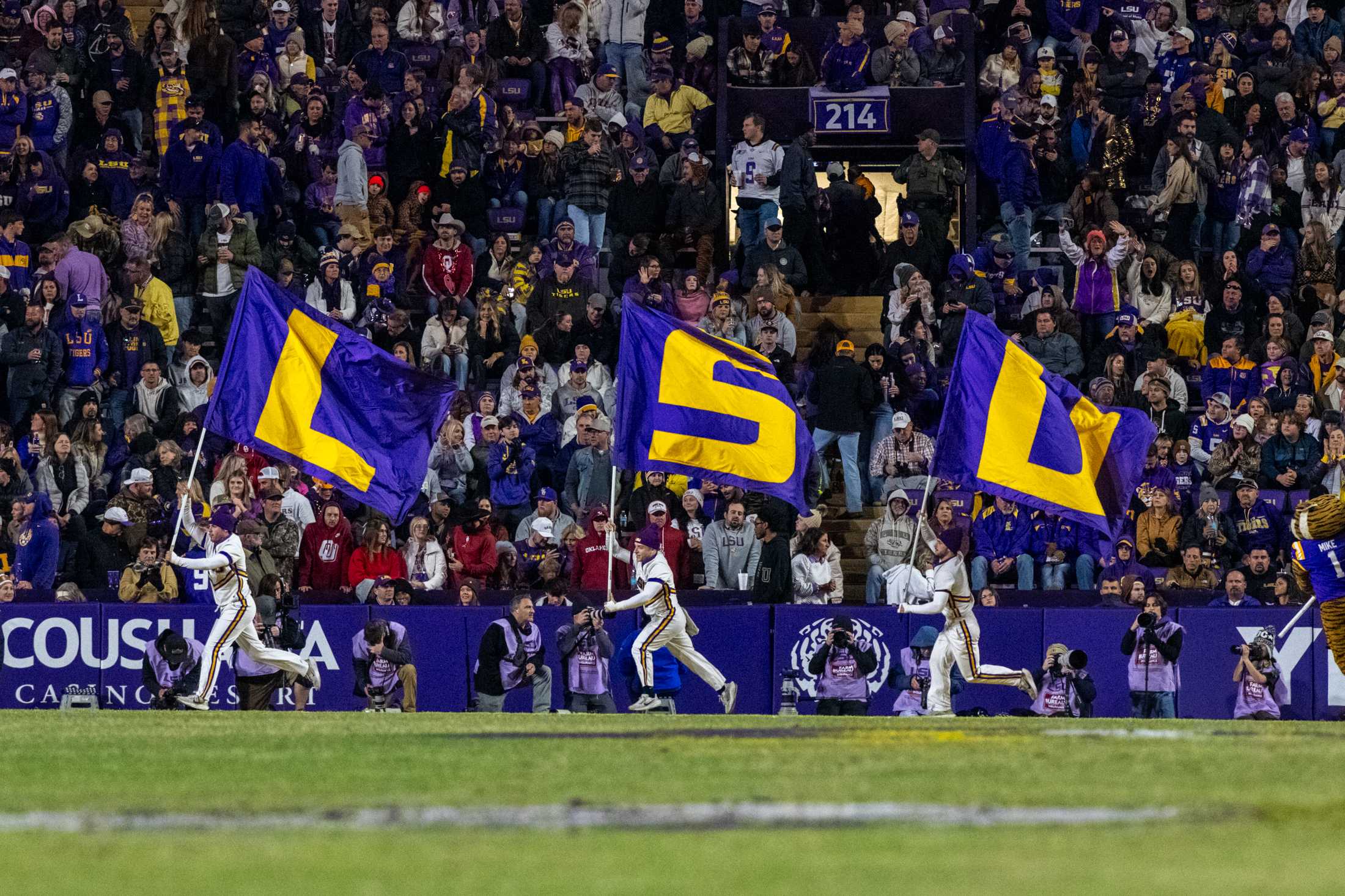 PHOTOS: LSU football finishes the regular season with win over Oklahoma