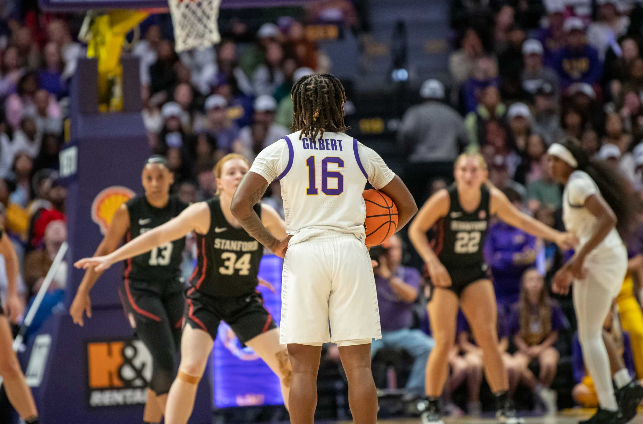 PHOTOS: LSU women's basketball beats Stanford in overtime