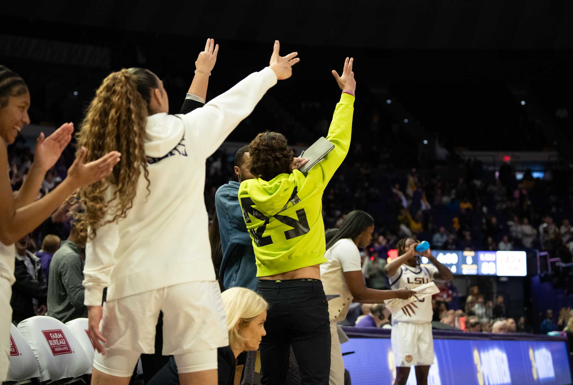 PHOTOS: LSU women's basketball beats Stanford in overtime