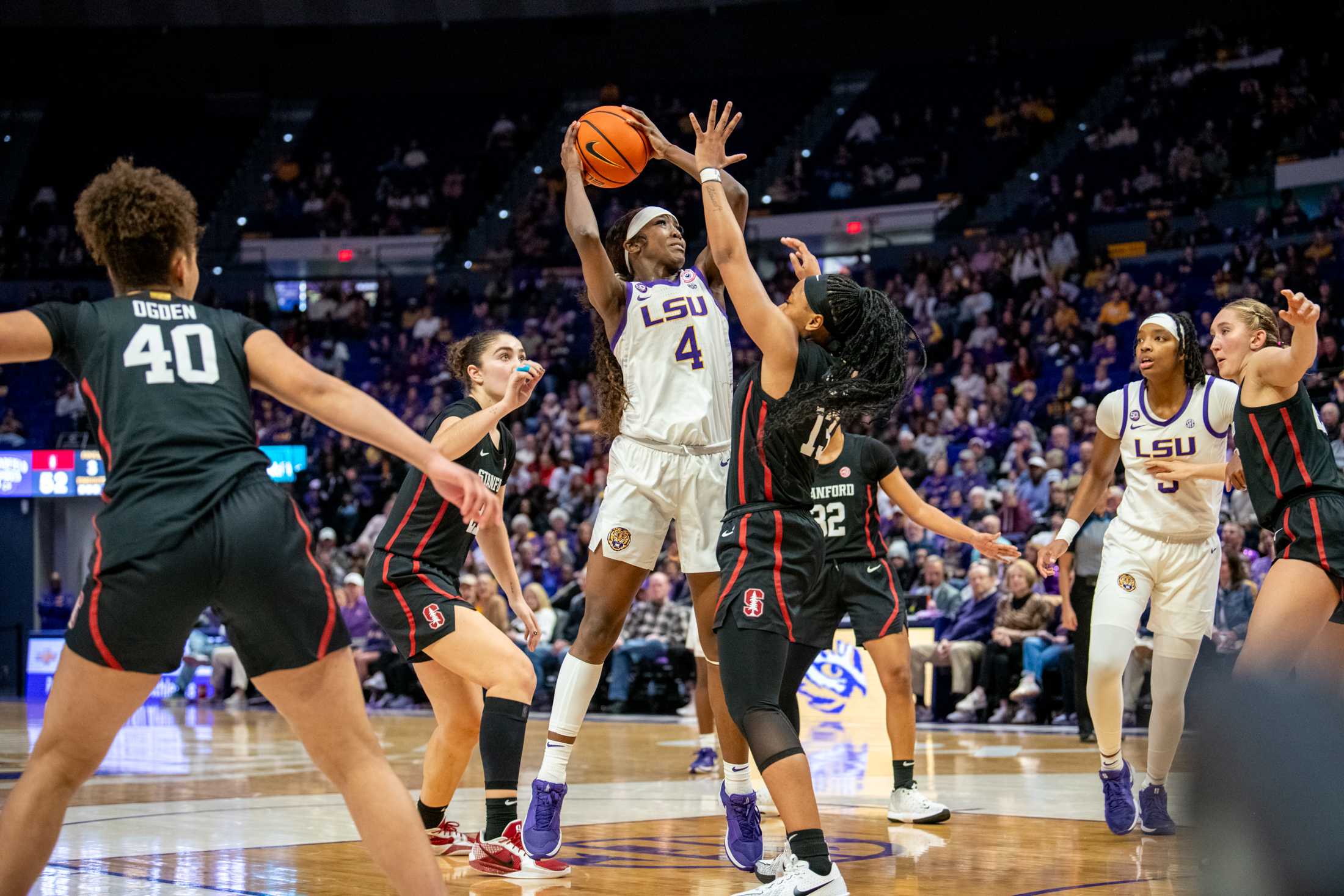 PHOTOS: LSU women's basketball beats Stanford in overtime