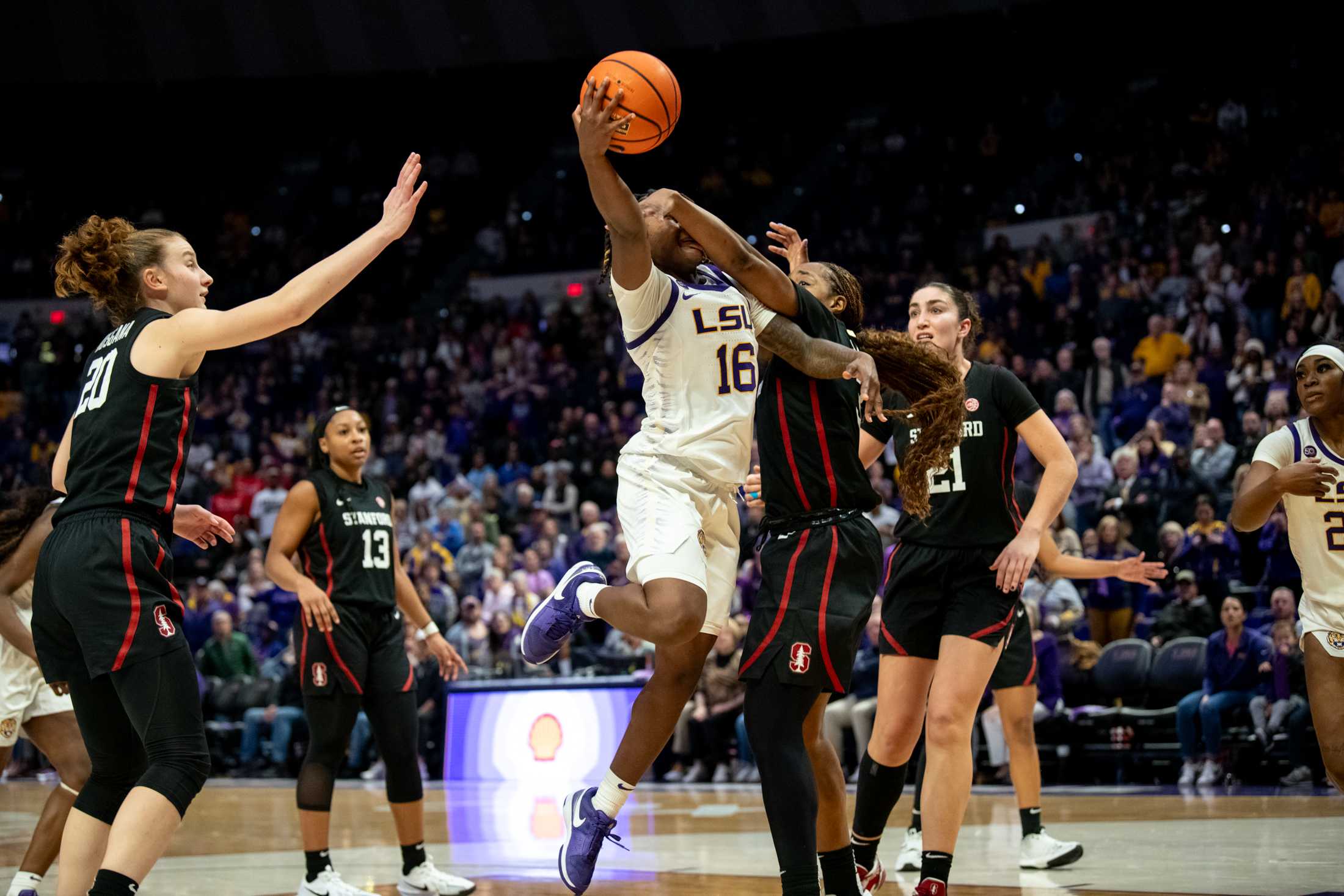 PHOTOS: LSU women's basketball beats Stanford in overtime