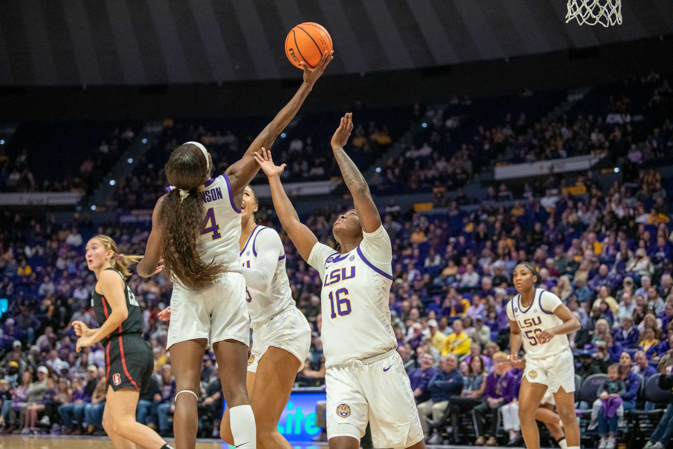 PHOTOS: LSU women's basketball beats Stanford in overtime