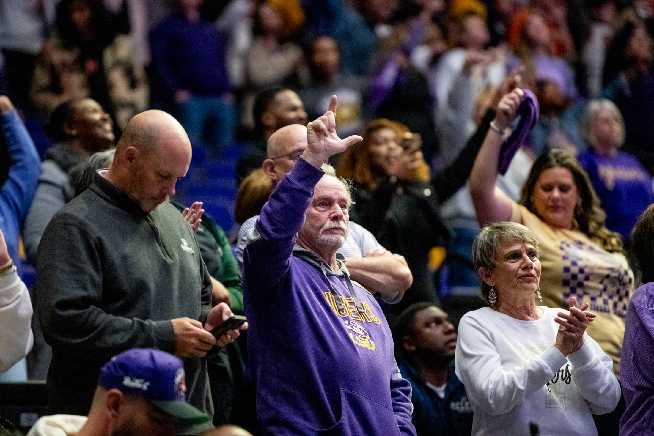 PHOTOS: LSU women's basketball beats Stanford in overtime