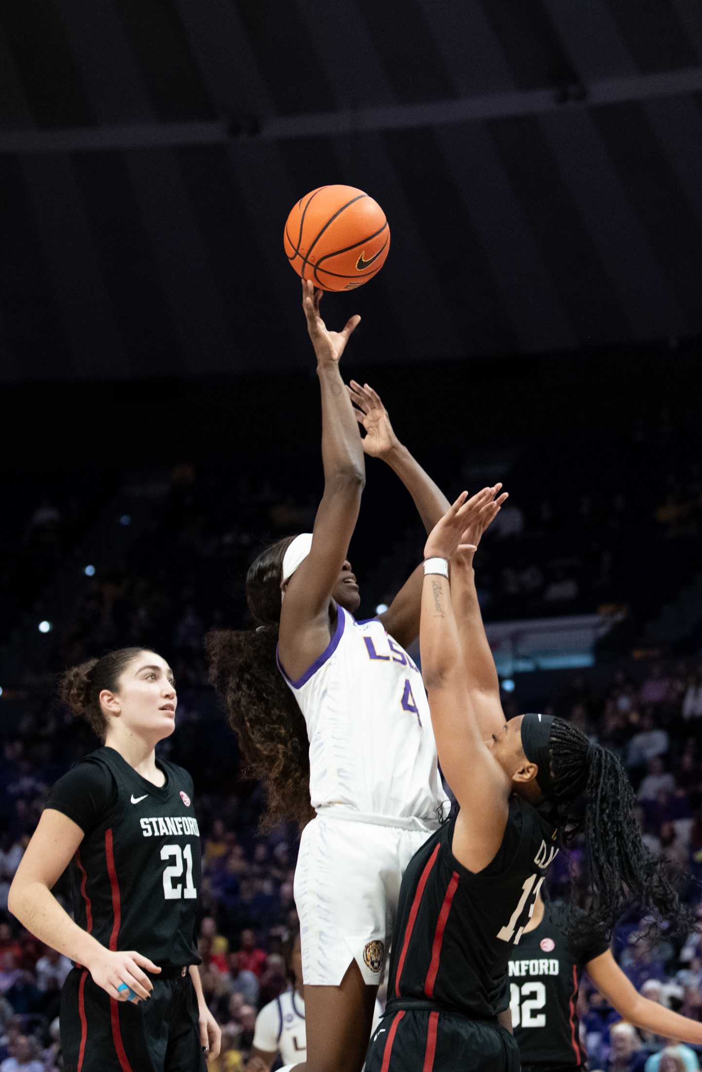 PHOTOS: LSU women's basketball beats Stanford in overtime