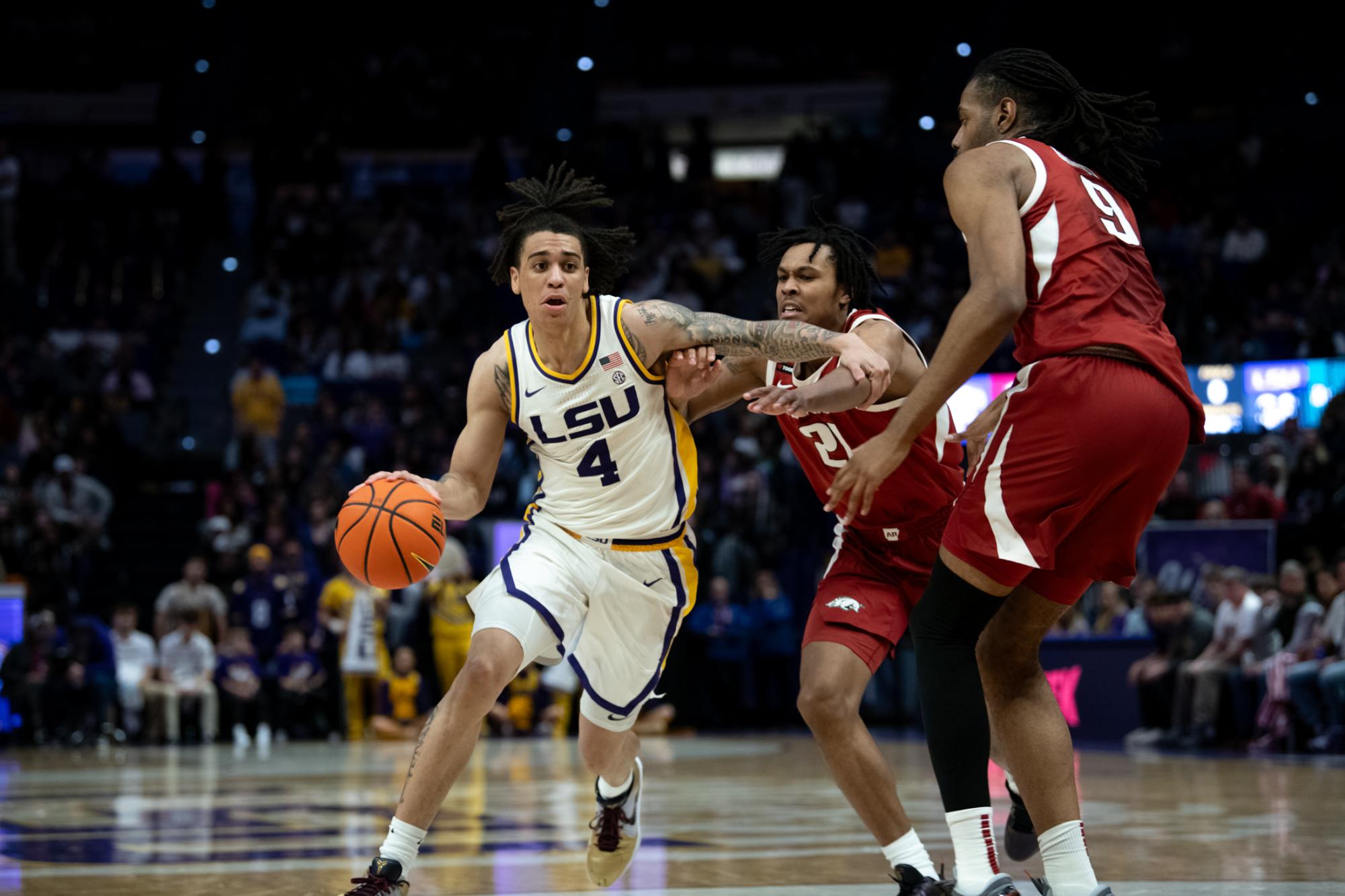 PHOTOS: LSU men's basketball beats Arkansas in SEC play