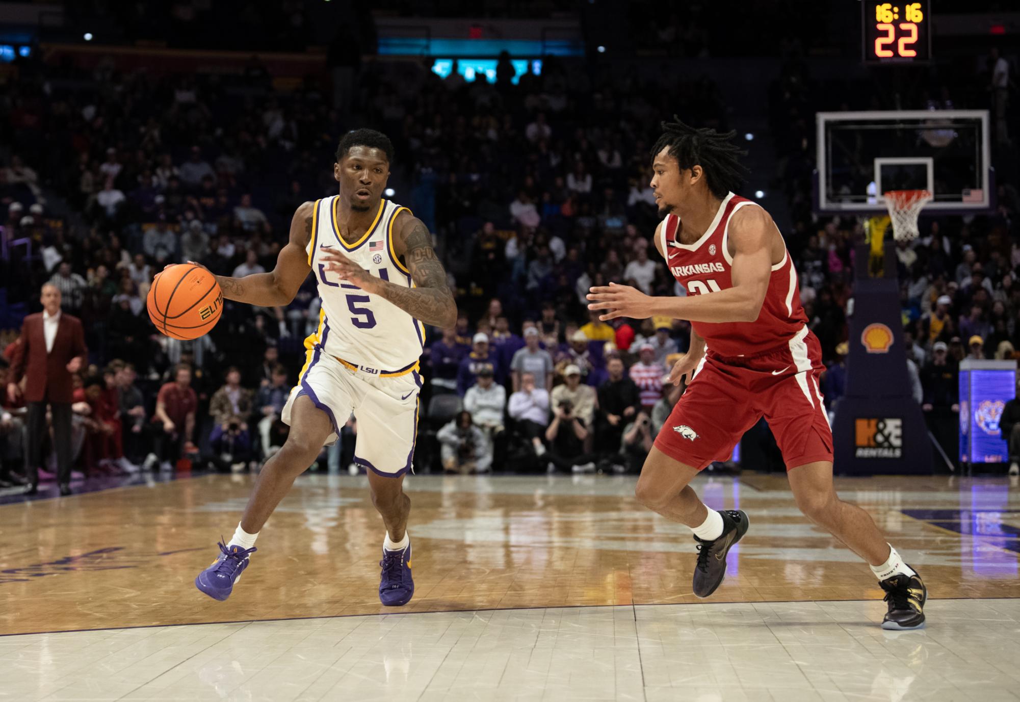 PHOTOS: LSU men's basketball beats Arkansas in SEC play