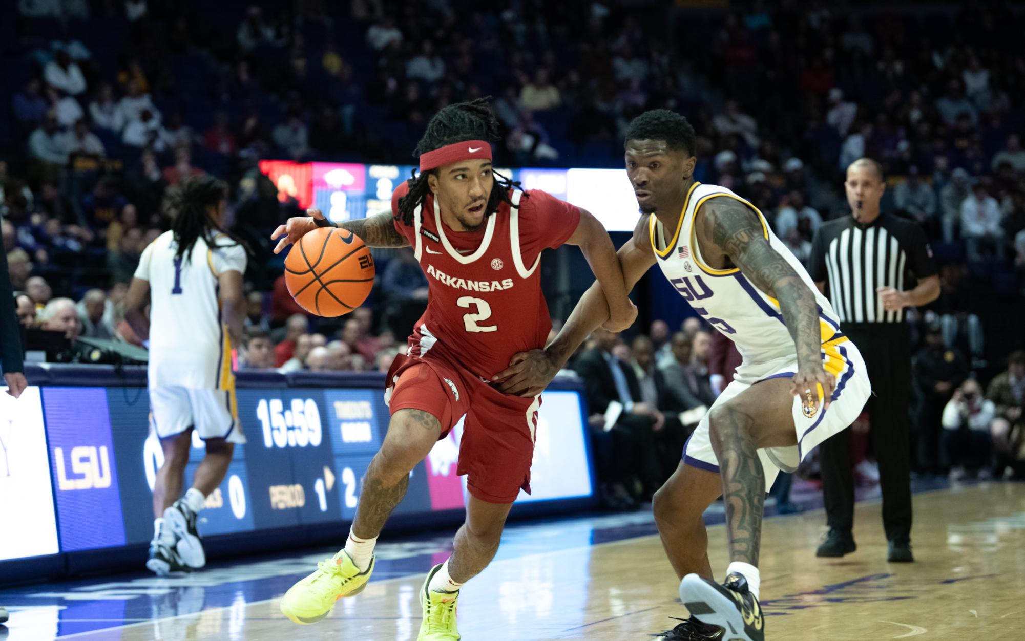 PHOTOS: LSU men's basketball beats Arkansas in SEC play