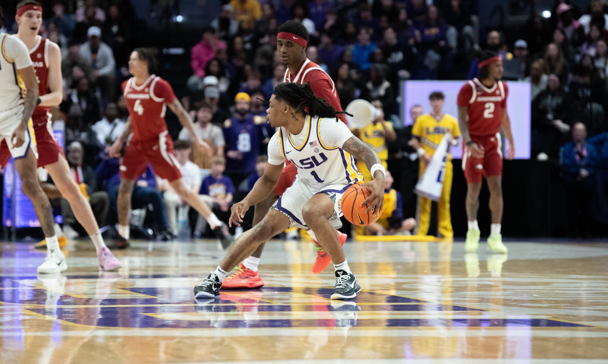 PHOTOS: LSU men's basketball beats Arkansas in SEC play