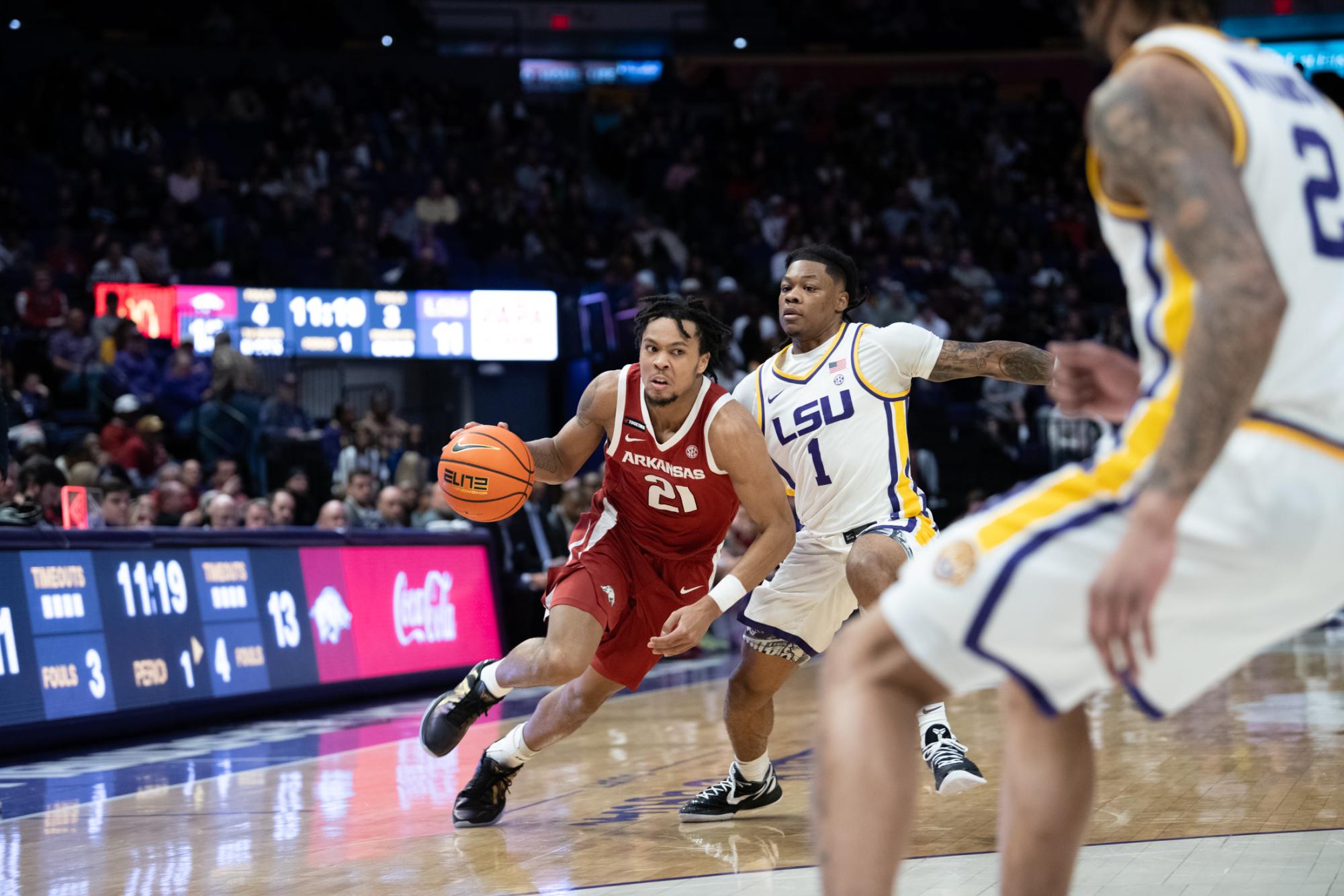 PHOTOS: LSU men's basketball beats Arkansas in SEC play