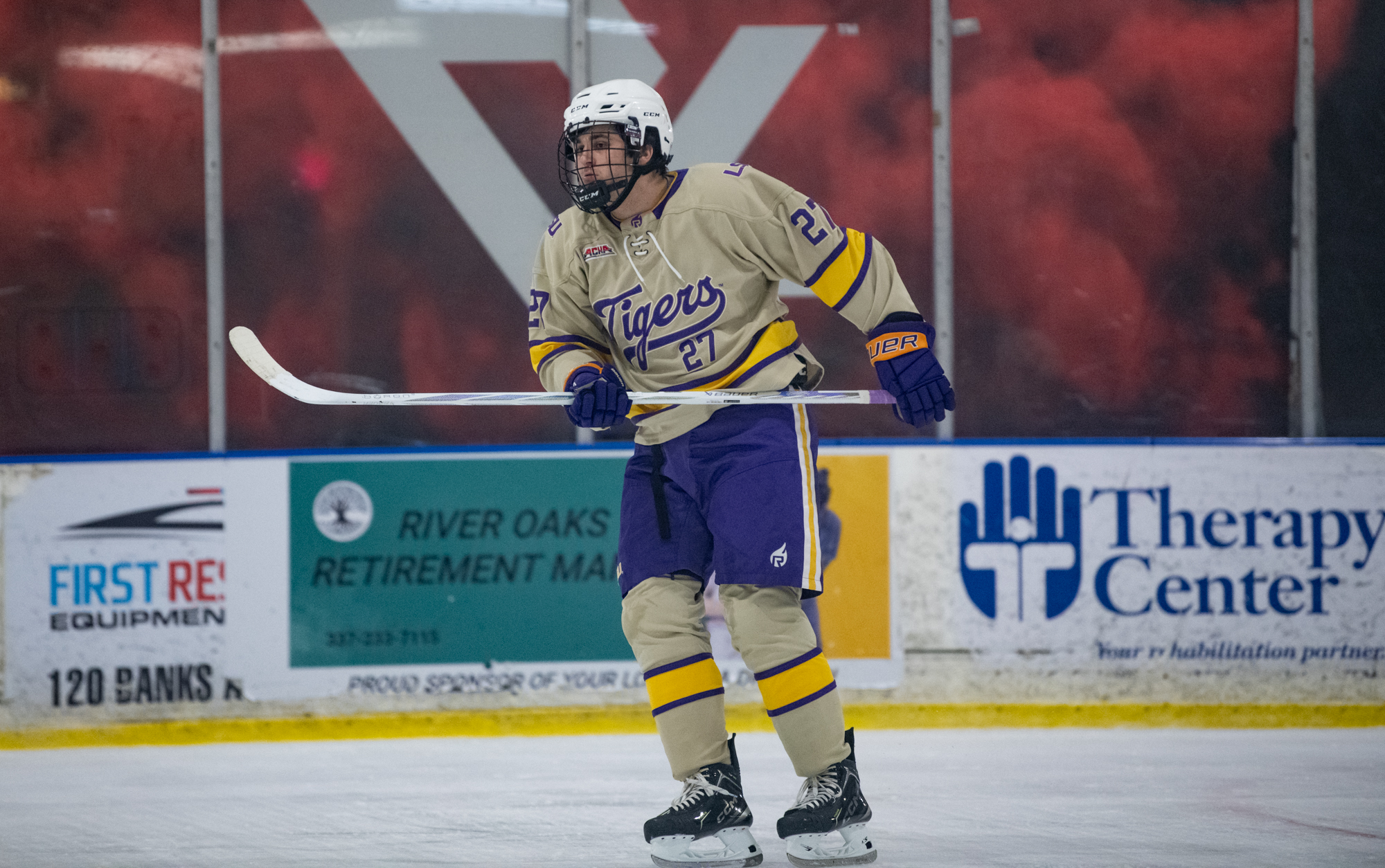 PHOTOS: LSU men's club hockey wins scrimmage in Lafayette