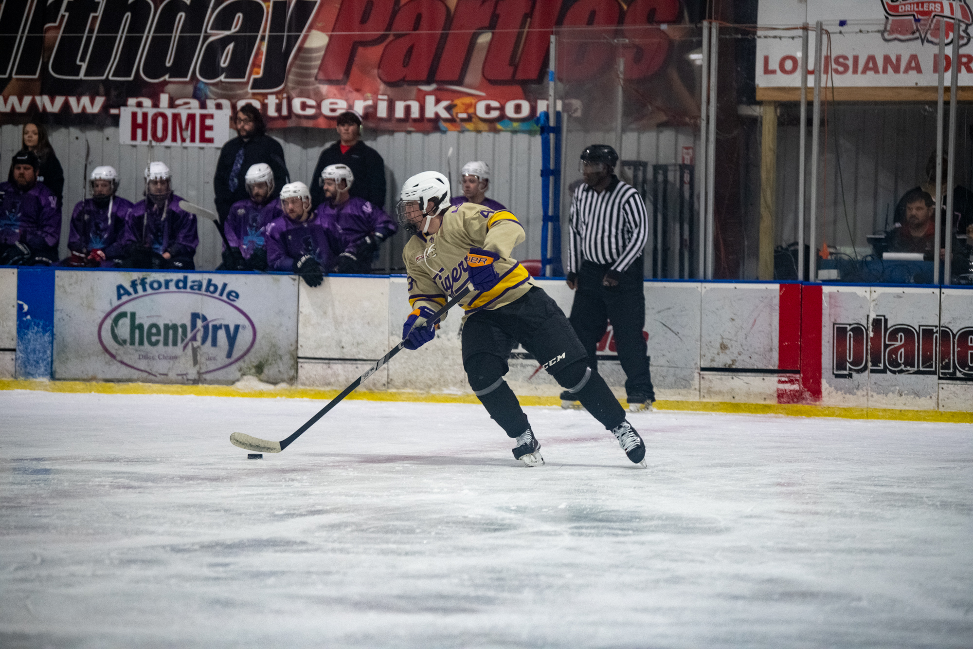 PHOTOS: LSU men's club hockey wins scrimmage in Lafayette