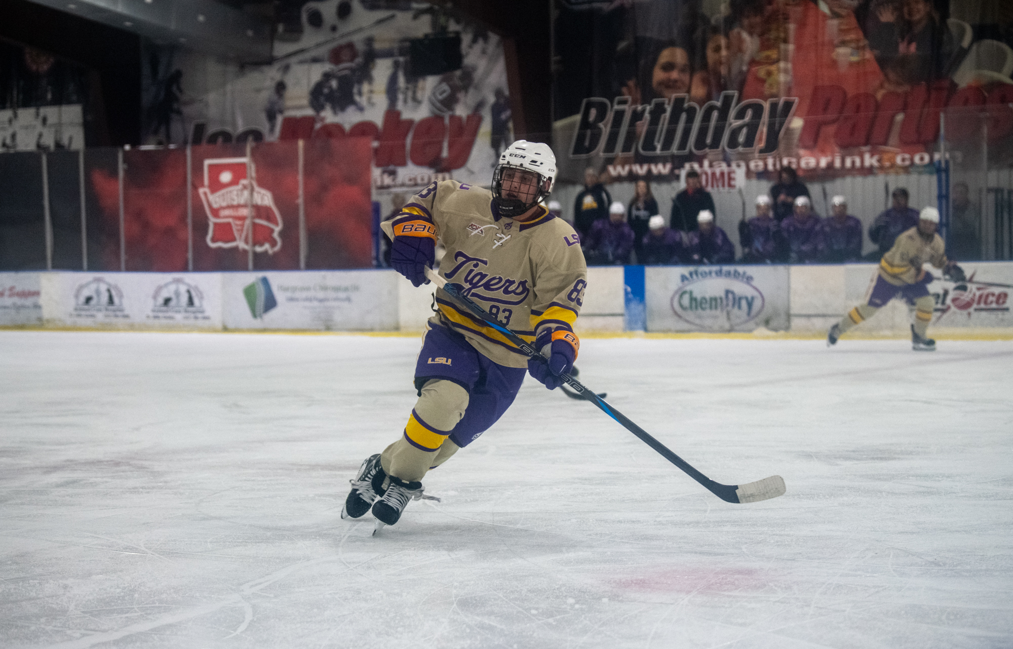 PHOTOS: LSU men's club hockey wins scrimmage in Lafayette