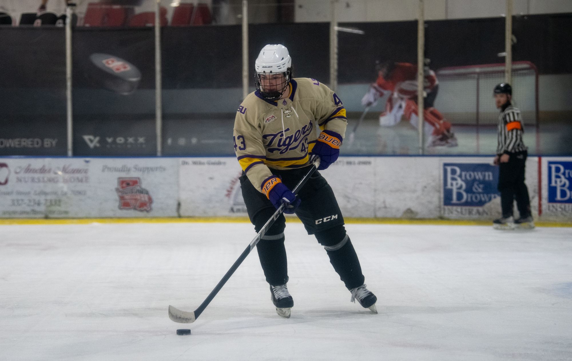 PHOTOS: LSU men's club hockey wins scrimmage in Lafayette