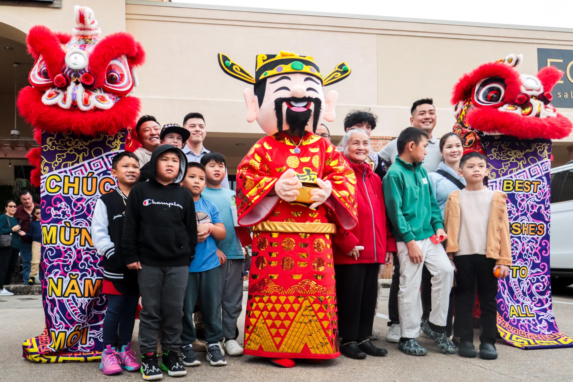 PHOTOS: The Southern Lotus Lion Dance Association performs for Lunar New Year