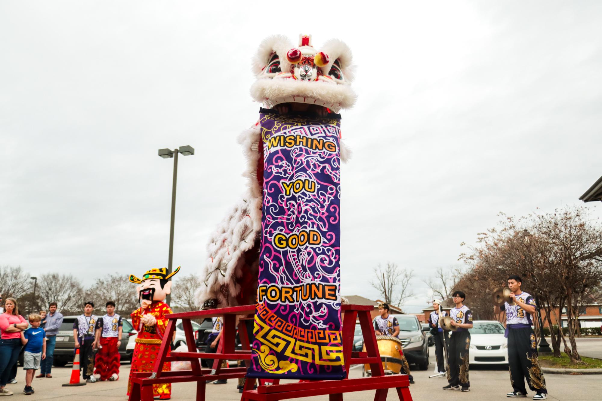 PHOTOS: The Southern Lotus Lion Dance Association performs for Lunar New Year