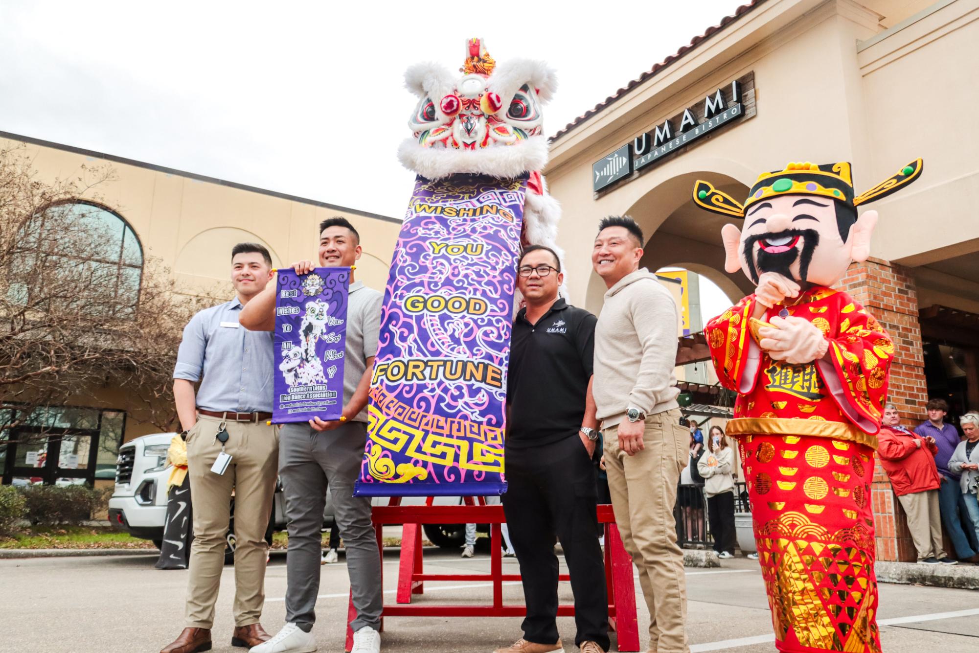 PHOTOS: The Southern Lotus Lion Dance Association performs for Lunar New Year