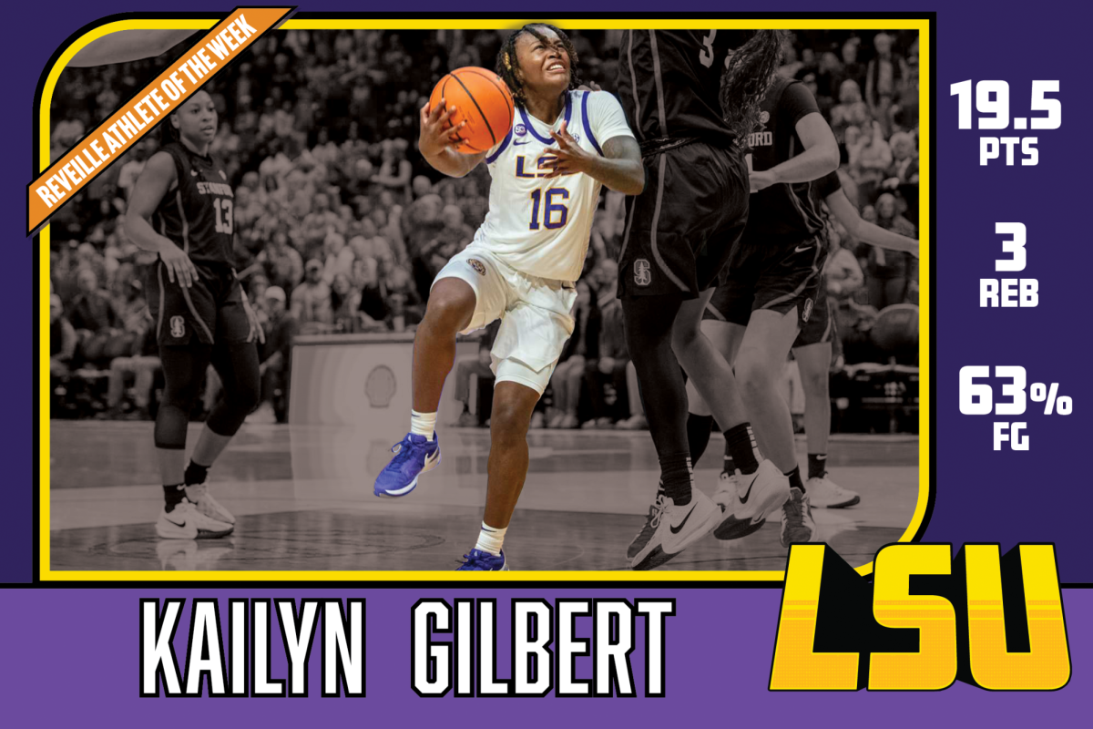 The Reveille Athlete of the Week: LSU women’s basketball’s Kailyn Gilbert