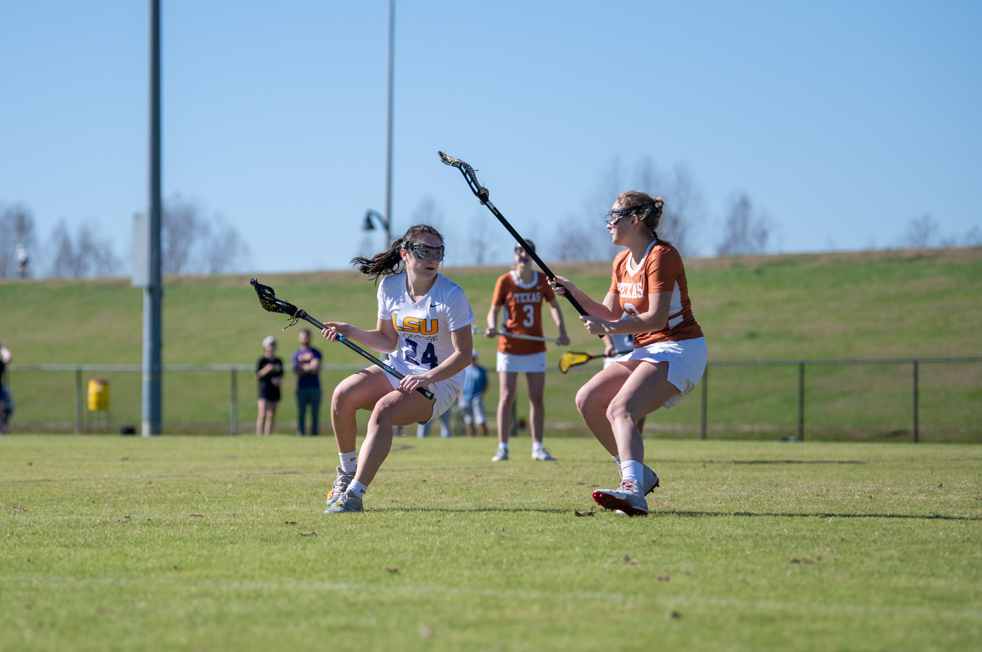 PHOTOS: LSU women's club lacrosse plays in weekend tournament