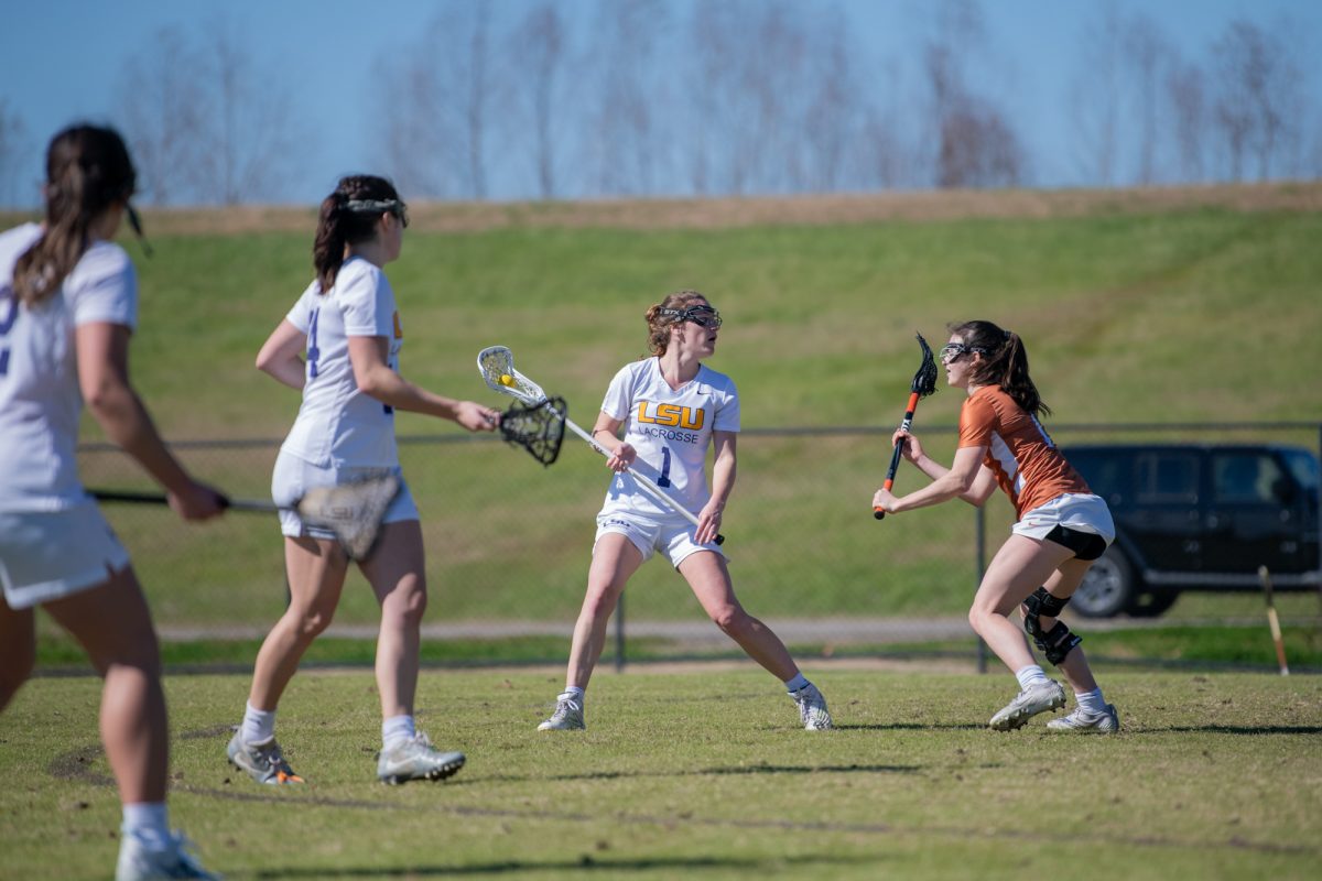 LSU women's club lacrosse falls to Texas on Saturday, Feb. 1, 2025.