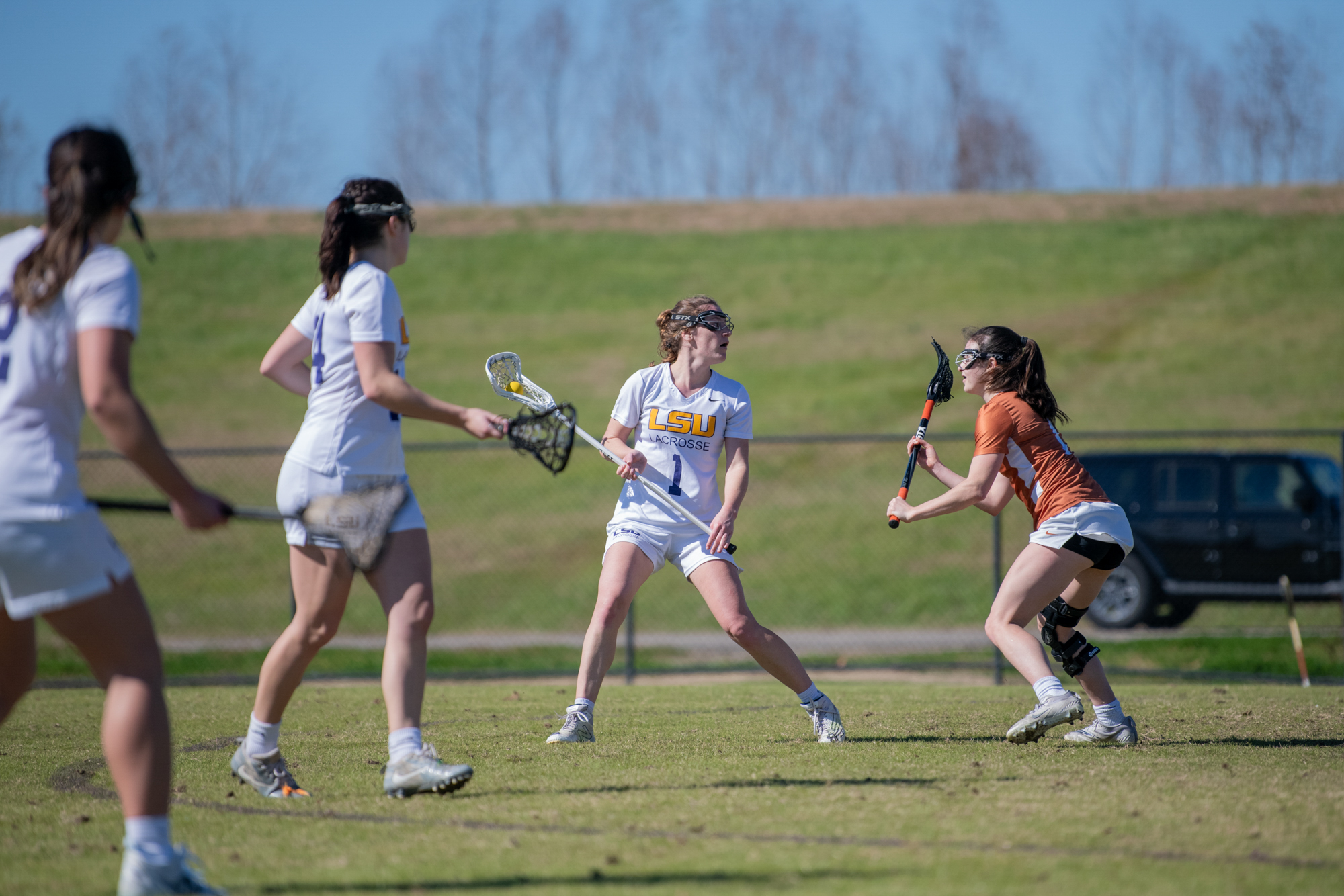 PHOTOS: LSU women's club lacrosse plays in weekend tournament