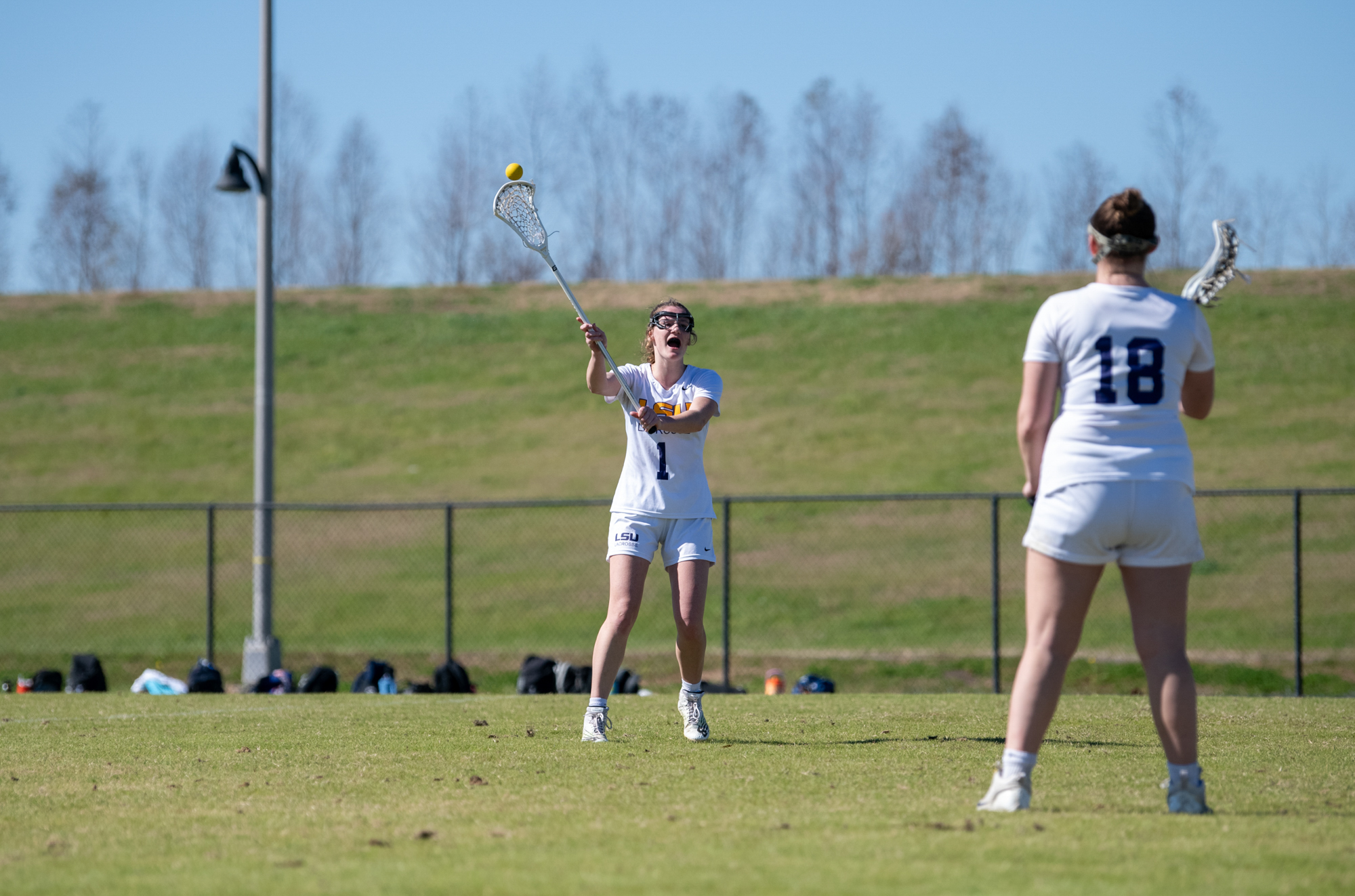 PHOTOS: LSU women's club lacrosse plays in weekend tournament