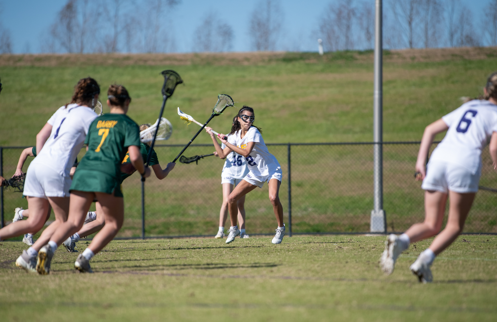 PHOTOS: LSU women's club lacrosse plays in weekend tournament