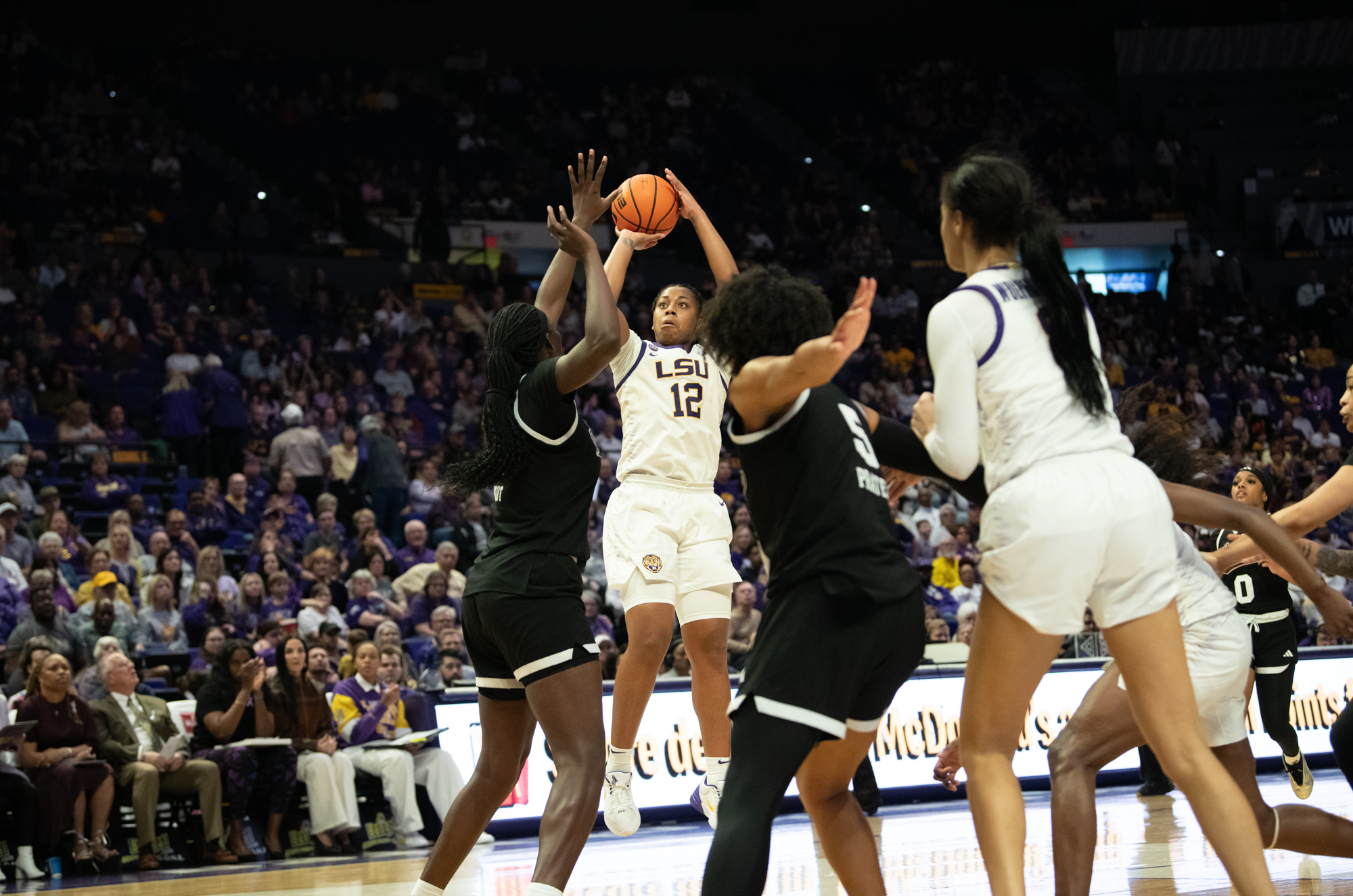 PHOTOS: LSU women's basketball defeats Mississippi State in PMAC