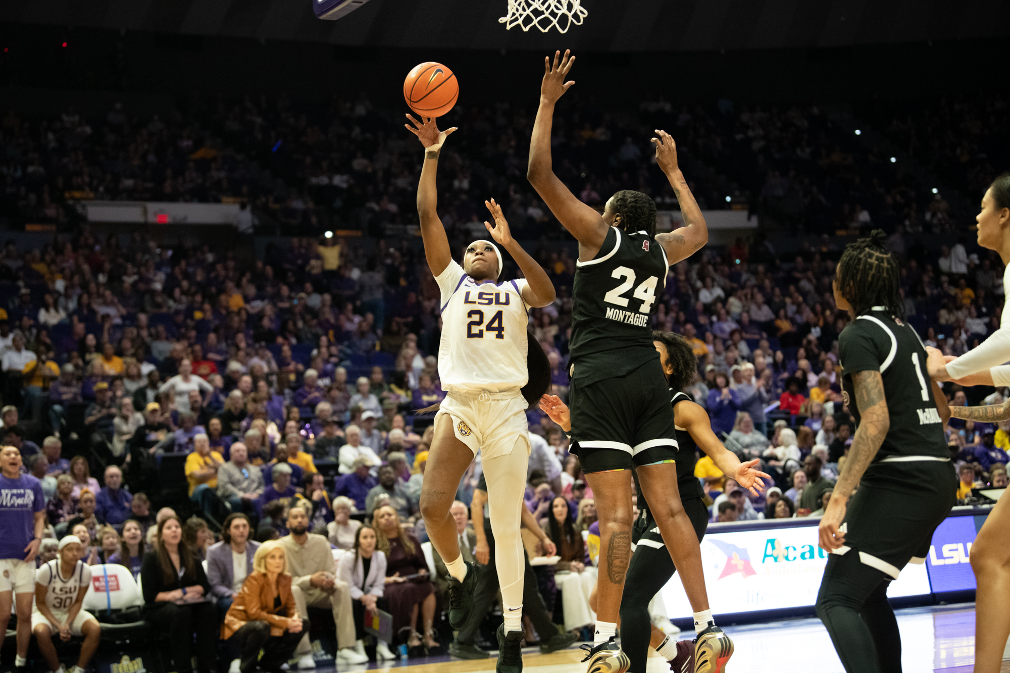 PHOTOS: LSU women's basketball defeats Mississippi State in PMAC