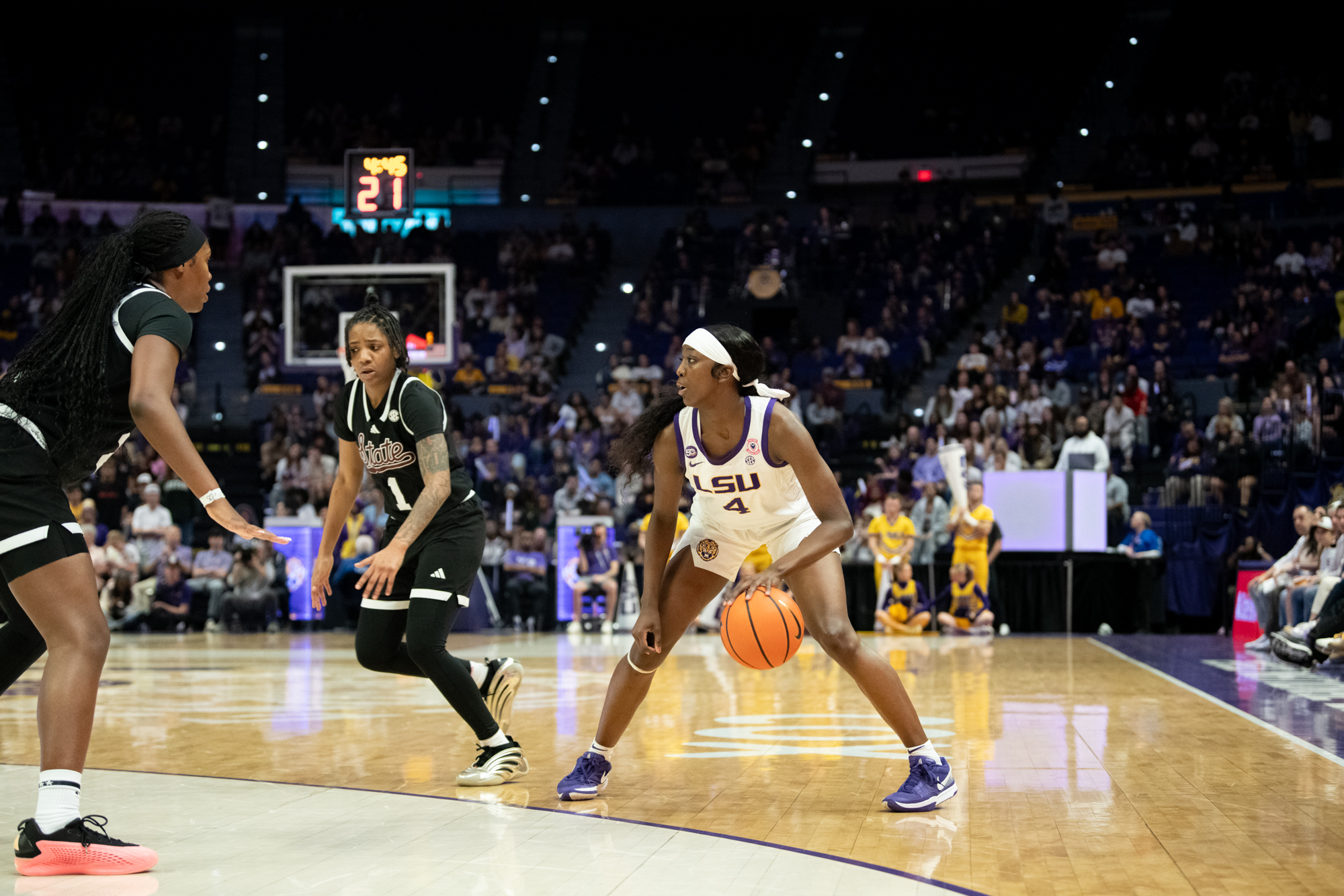 PHOTOS: LSU women's basketball defeats Mississippi State in PMAC