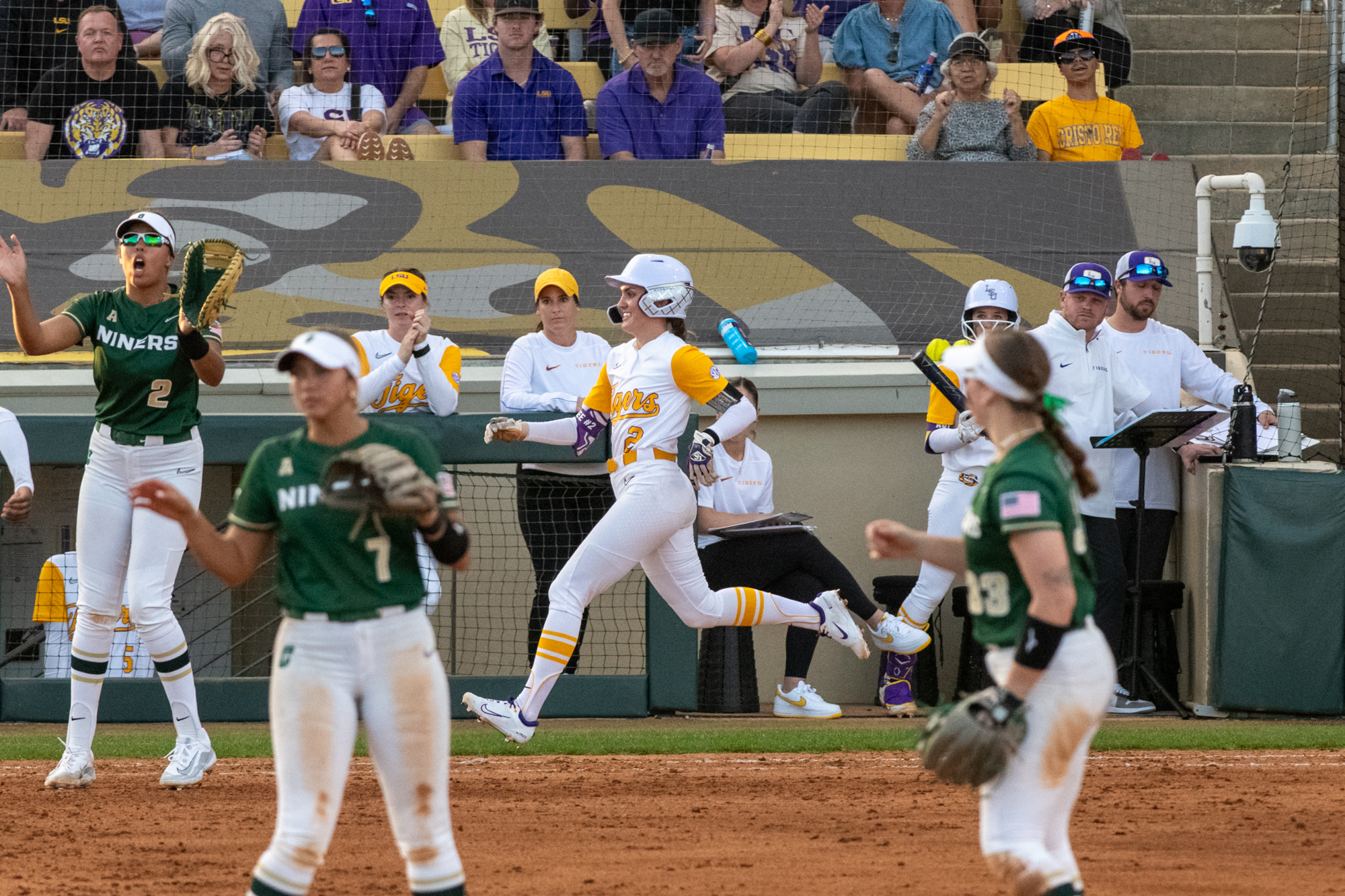 PHOTOS: LSU softball mercy rule win against Charlotte