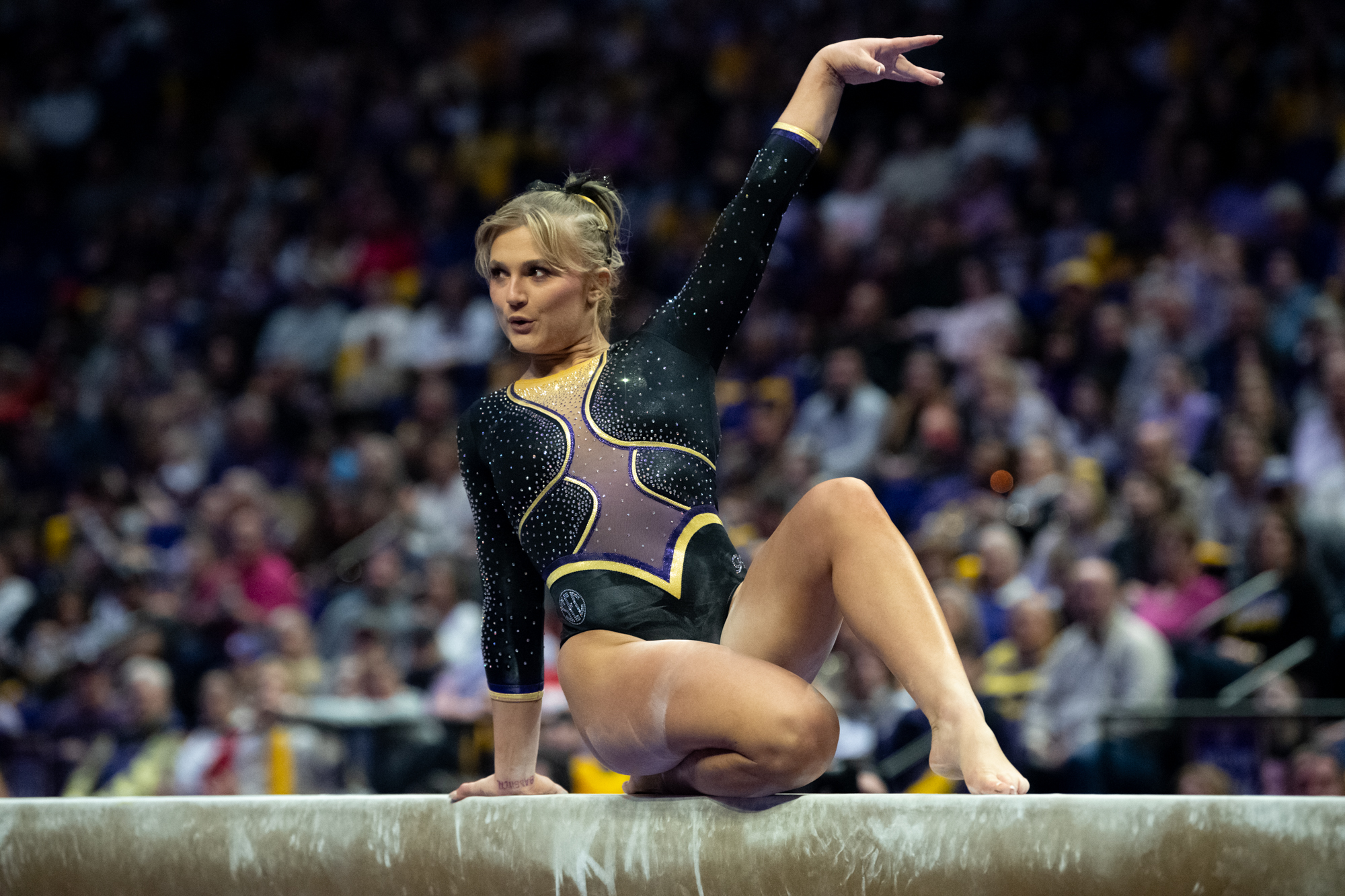 PHOTOS: LSU gymnastics takes down No. 1 Oklahoma