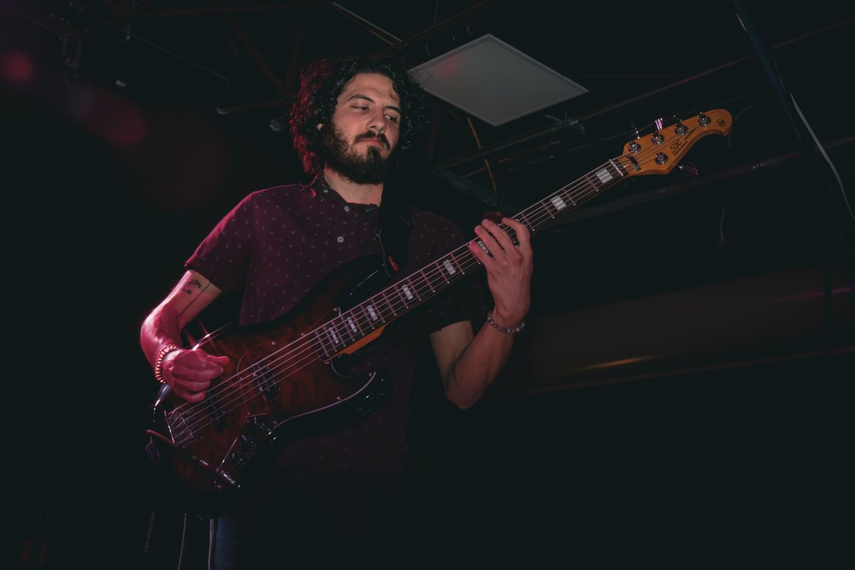 Belle Grove bassist Nate Bourgeois plays Thursday, Jan. 30, 2025, at Chelsea's Live in Baton Rouge, La.