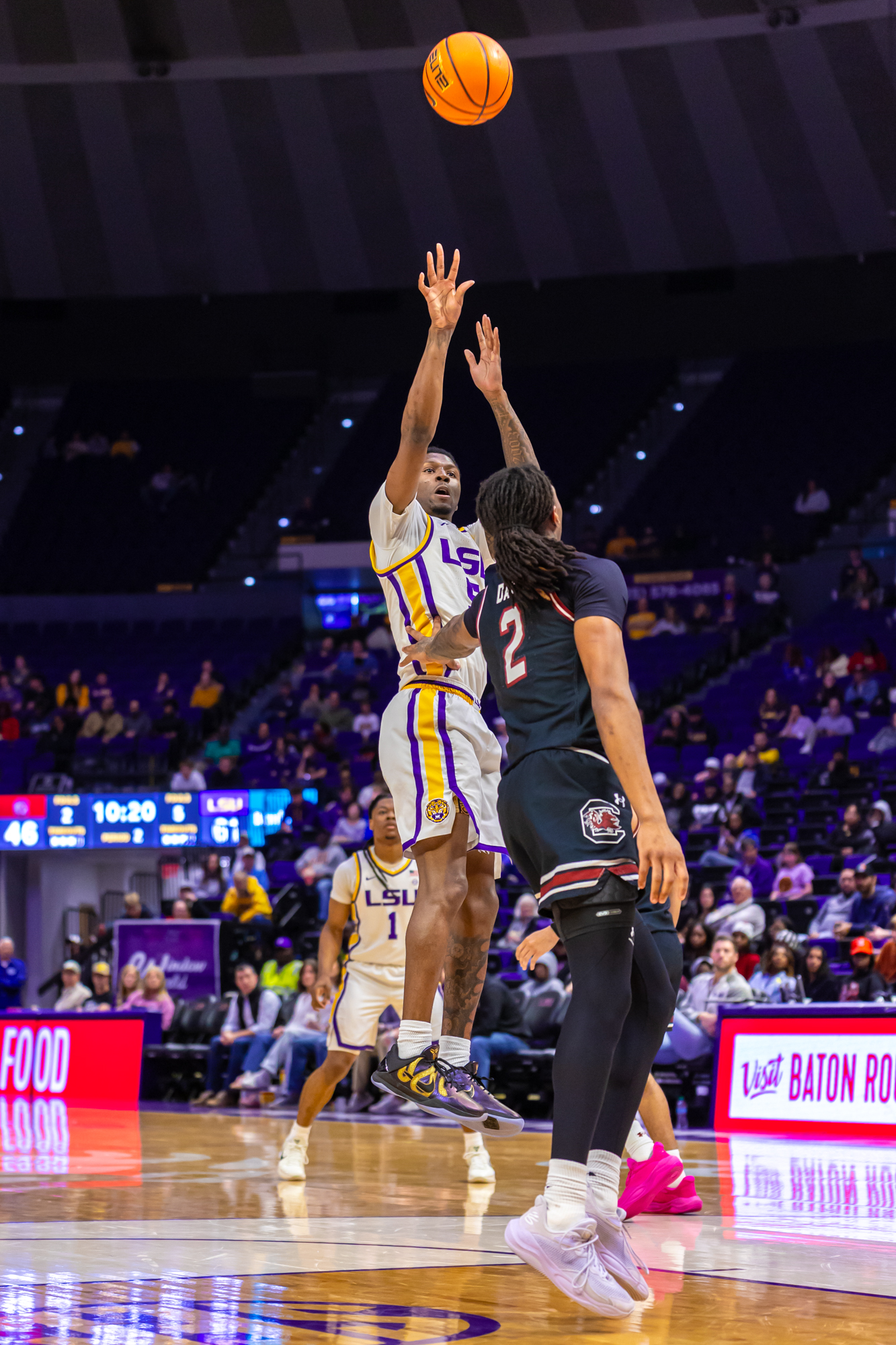 PHOTOS: LSU men's basketball beats South Carolina at PMAC