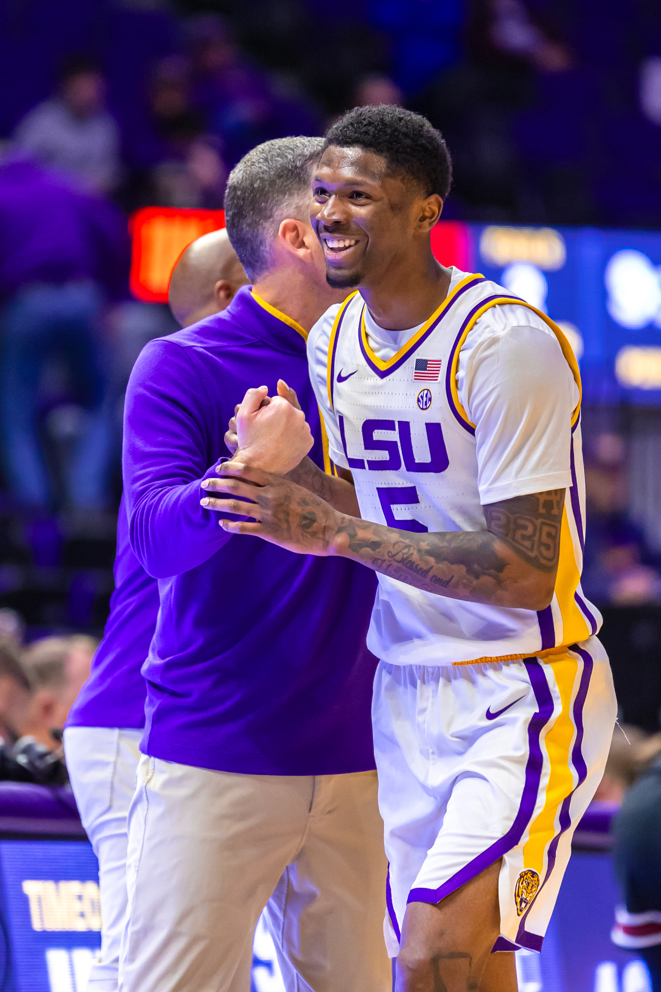 PHOTOS: LSU men's basketball beats South Carolina at PMAC