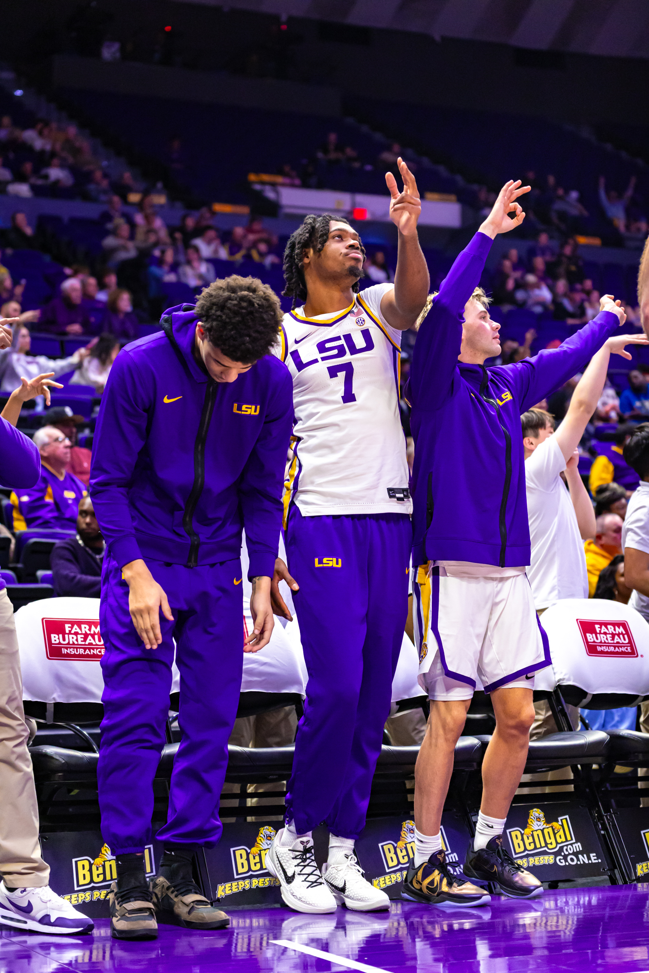 PHOTOS: LSU men's basketball beats South Carolina at PMAC