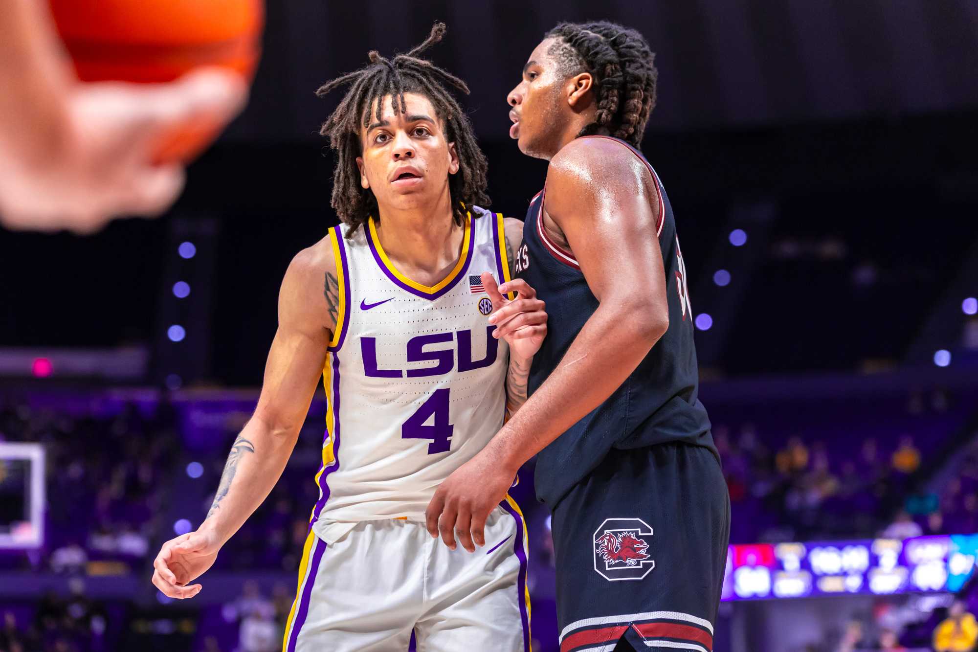 PHOTOS: LSU men's basketball beats South Carolina at PMAC