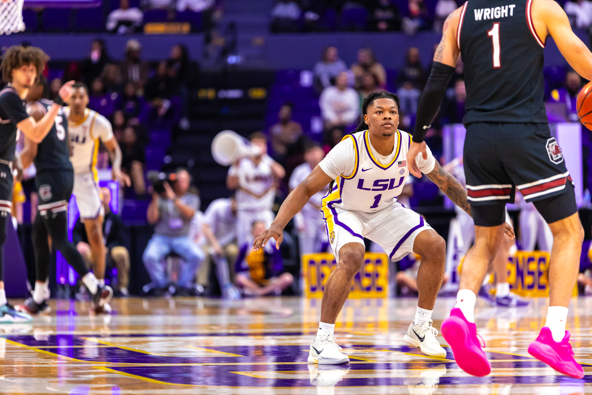 PHOTOS: LSU men's basketball beats South Carolina at PMAC