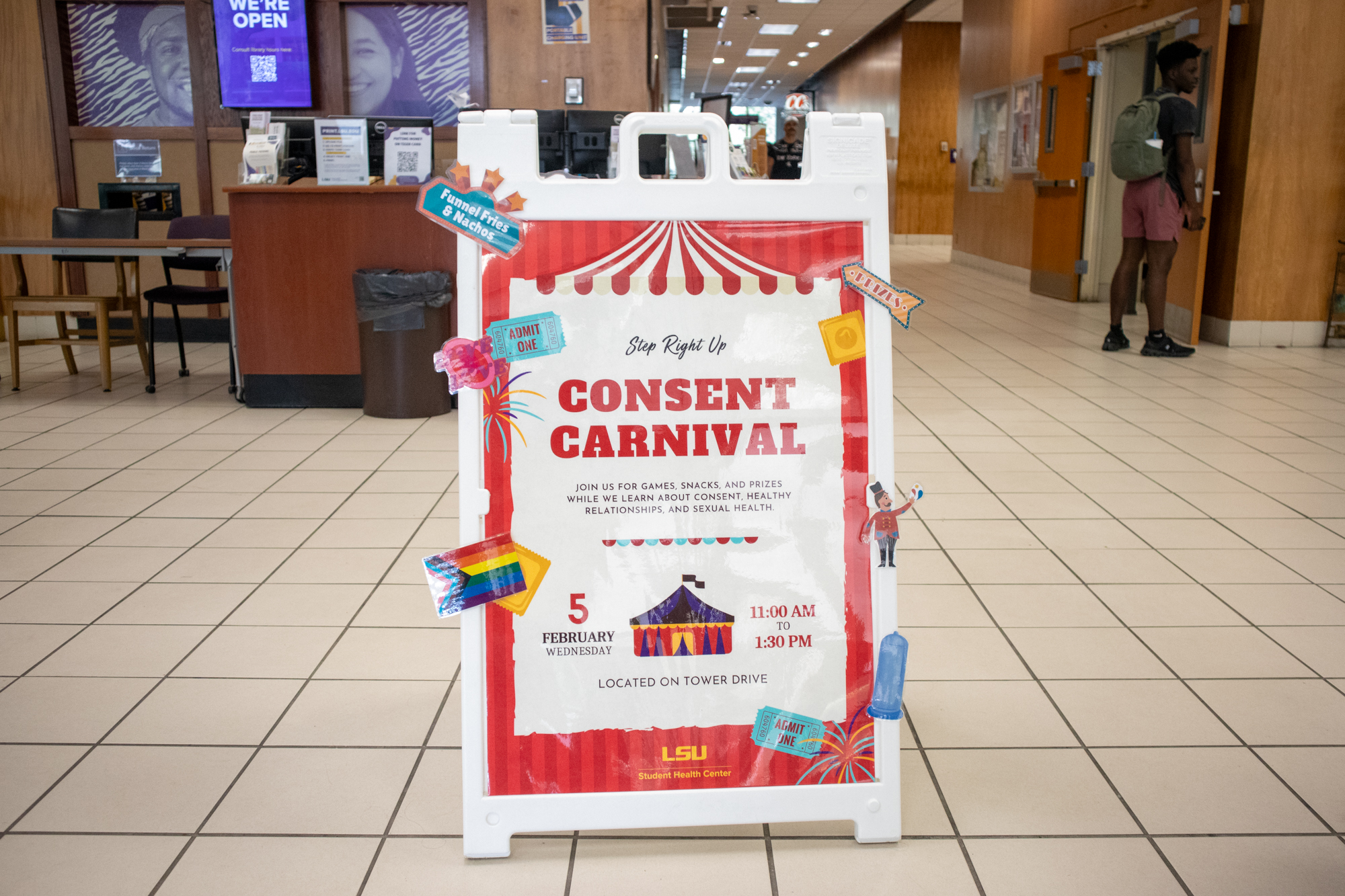 PHOTOS: LSU Student Health Center hosts Consent Carnival