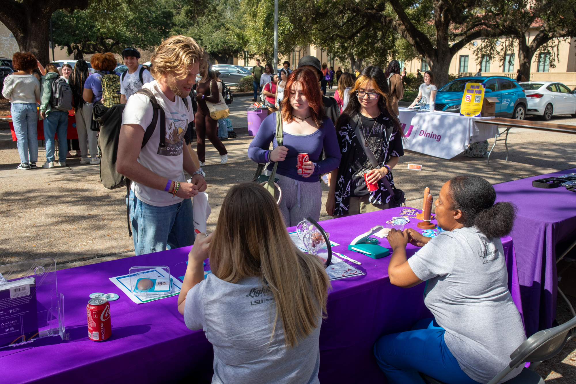 PHOTOS: LSU Student Health Center hosts Consent Carnival