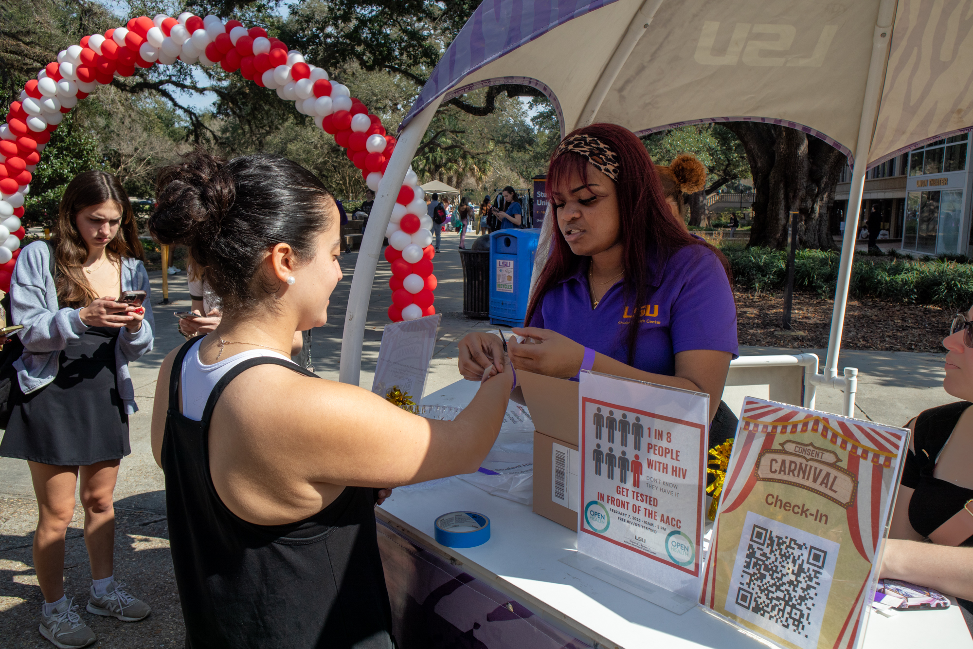 PHOTOS: LSU Student Health Center hosts Consent Carnival