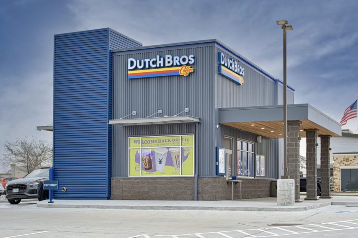 A Dutch Bros coffee shop in 2023.