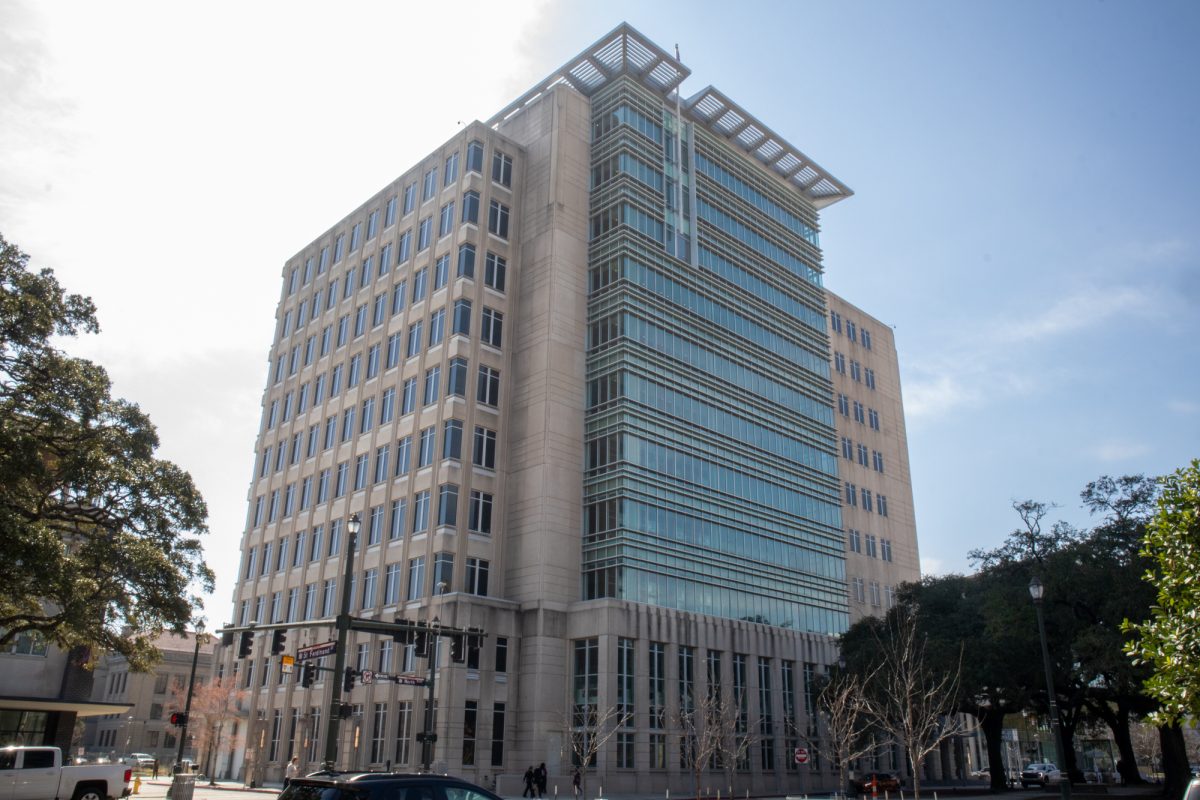 The 19th Judicial District Courhouse sits Monday, Feb. 10, 2025, in Baton Rouge La.