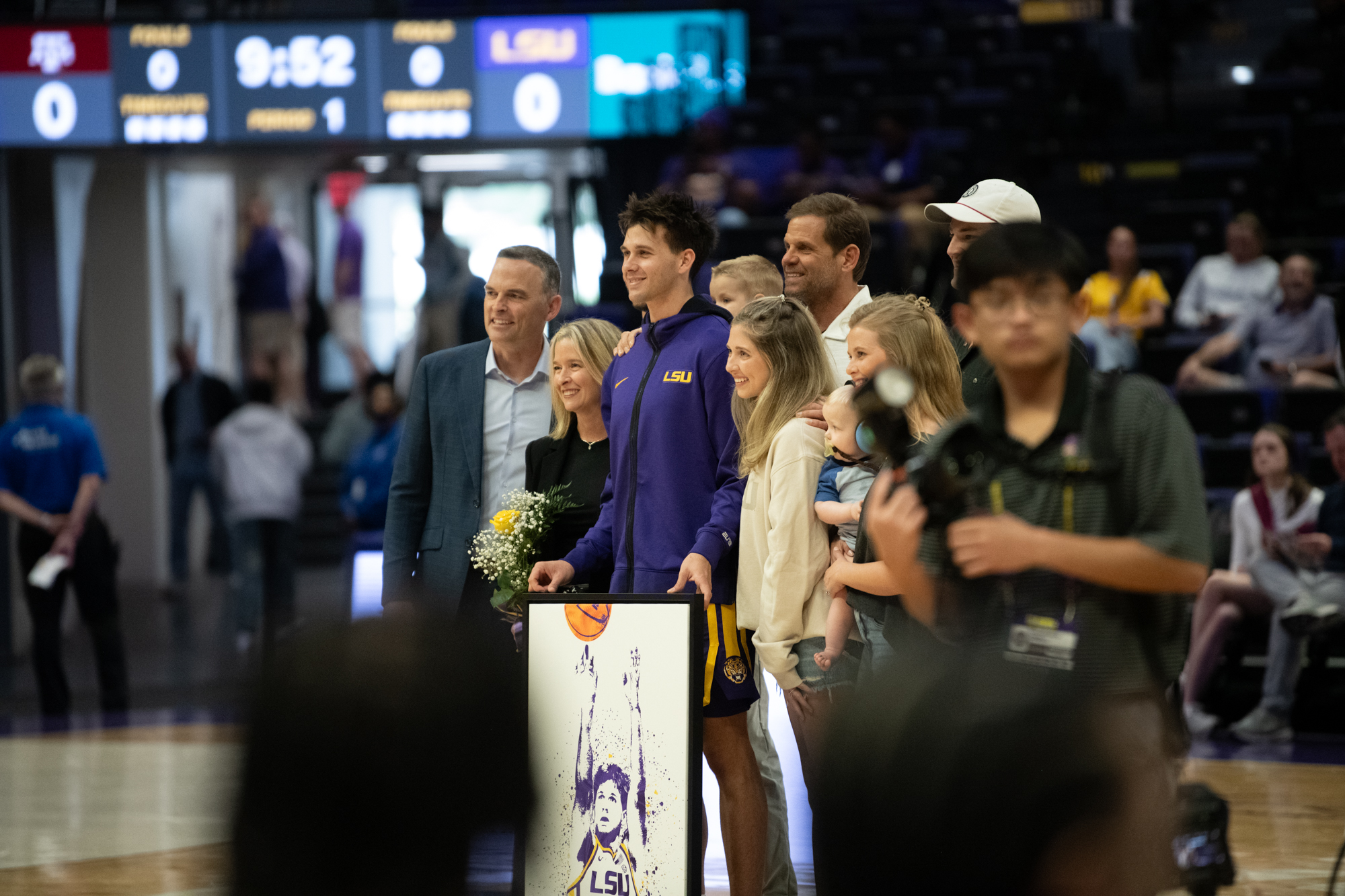 PHOTOS: LSU men's basketball loses on senior day