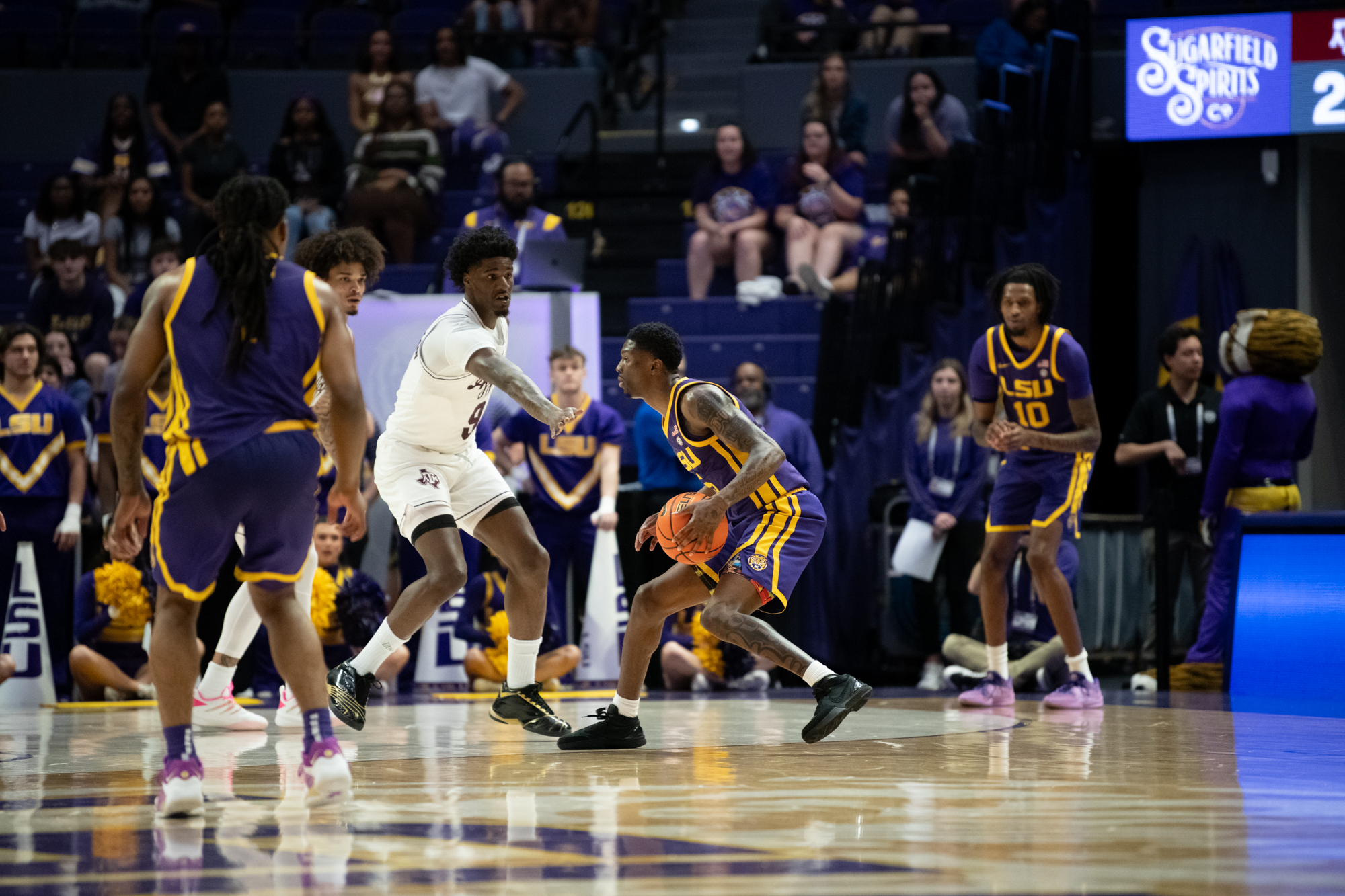 PHOTOS: LSU men's basketball loses on senior day