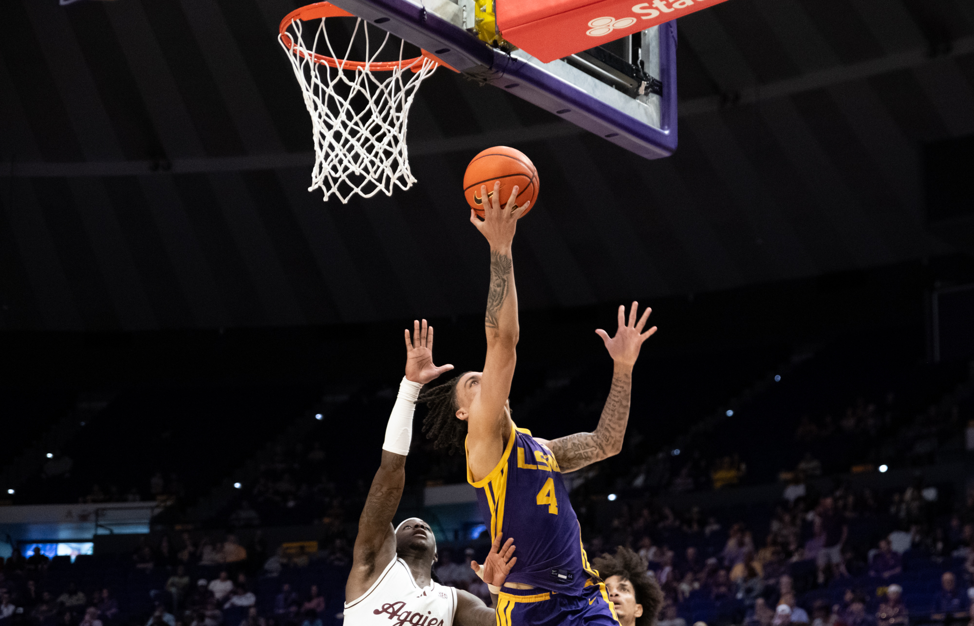 PHOTOS: LSU men's basketball loses on senior day