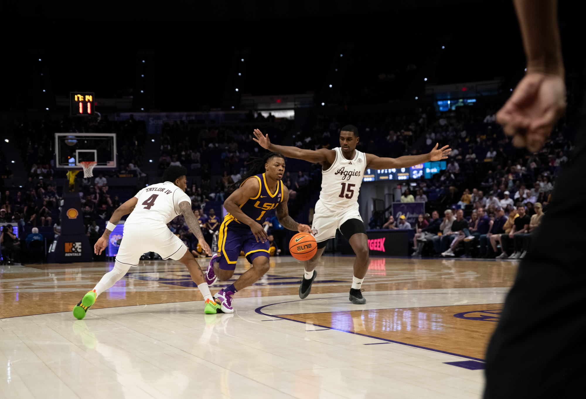 PHOTOS: LSU men's basketball loses on senior day