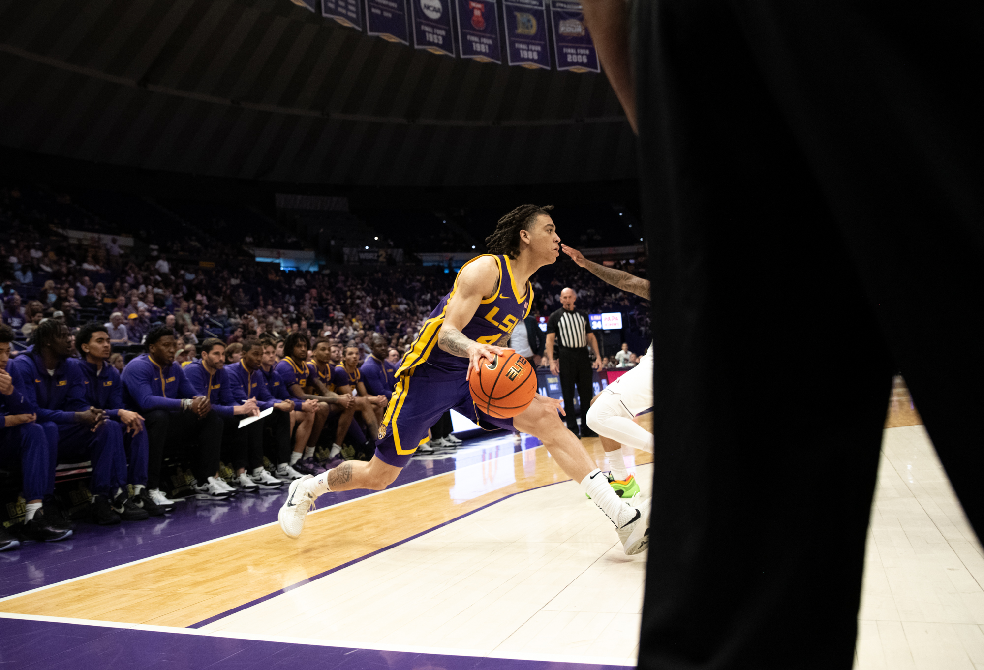 PHOTOS: LSU men's basketball loses on senior day