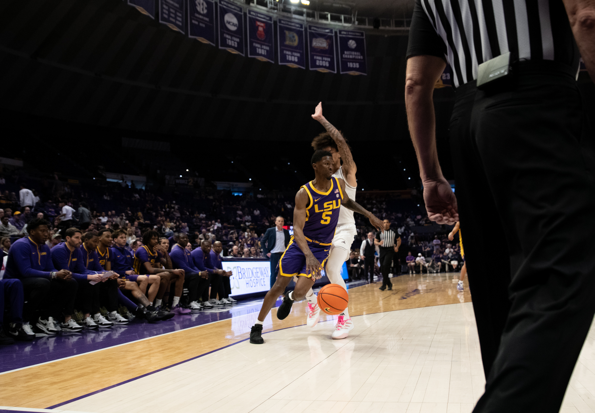 PHOTOS: LSU men's basketball loses on senior day