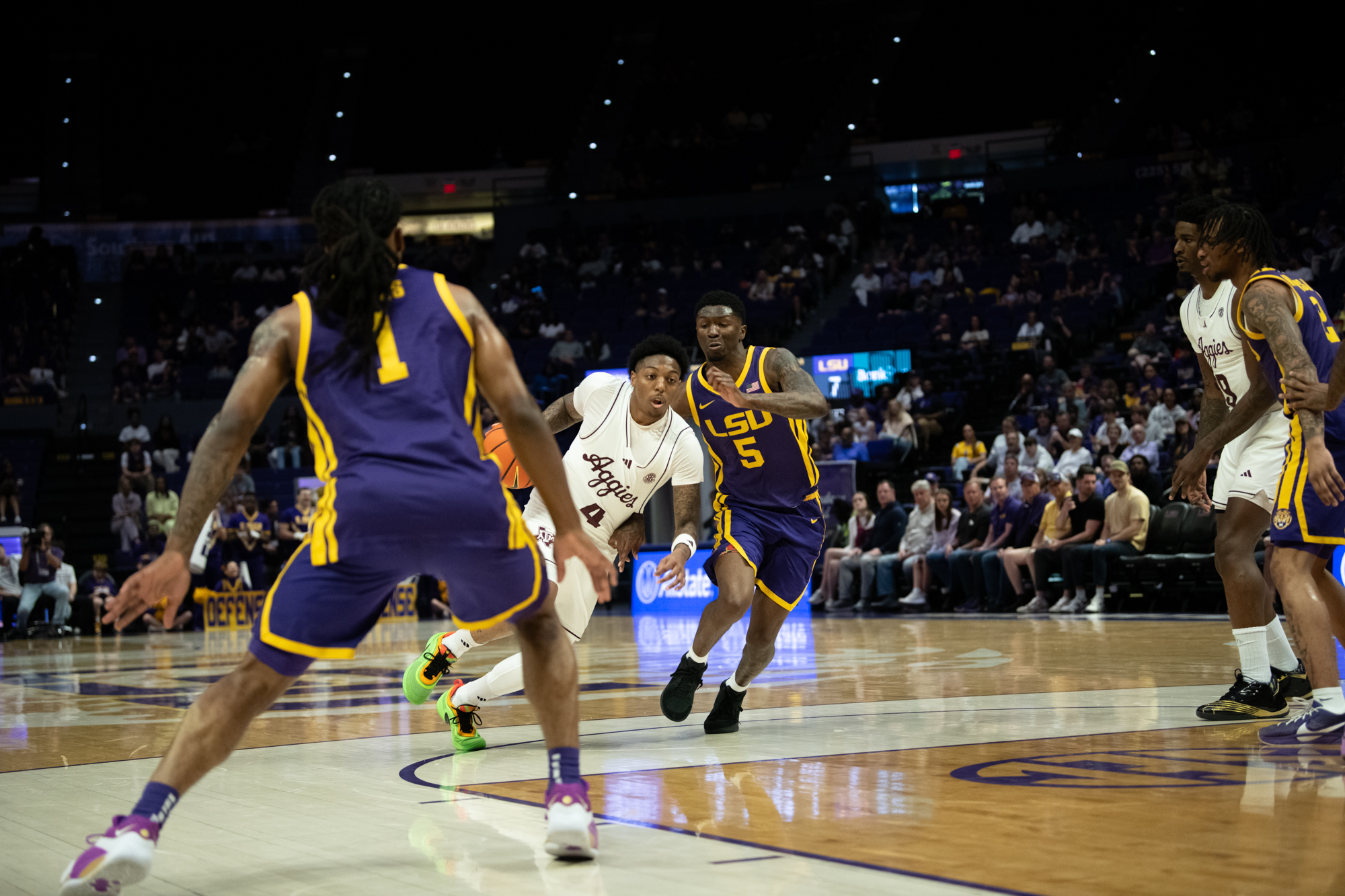 PHOTOS: LSU men's basketball loses on senior day